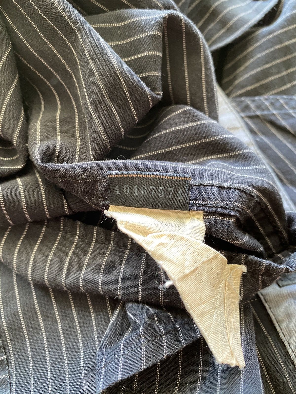Oakley Oakley Pinstripe Patchwork Assymetric Button Up Shirt Size US M / EU 48-50 / 2 - 14 Thumbnail