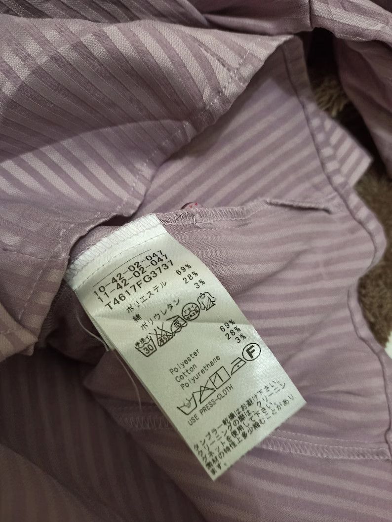 Japanese Brand Vintage Y2K Naracamicie Long Sleeve Shirt Made in Romania Size M / US 6-8 / IT 42-44 - 7 Thumbnail