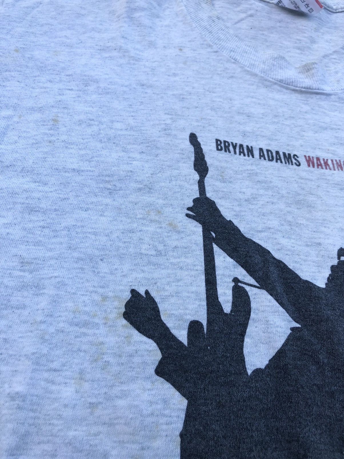 Band Tees × Vintage VINTAGE 1991 BRYAN ADAM WORLD TOUR TEE Size US L / EU 52-54 / 3 - 8 Thumbnail