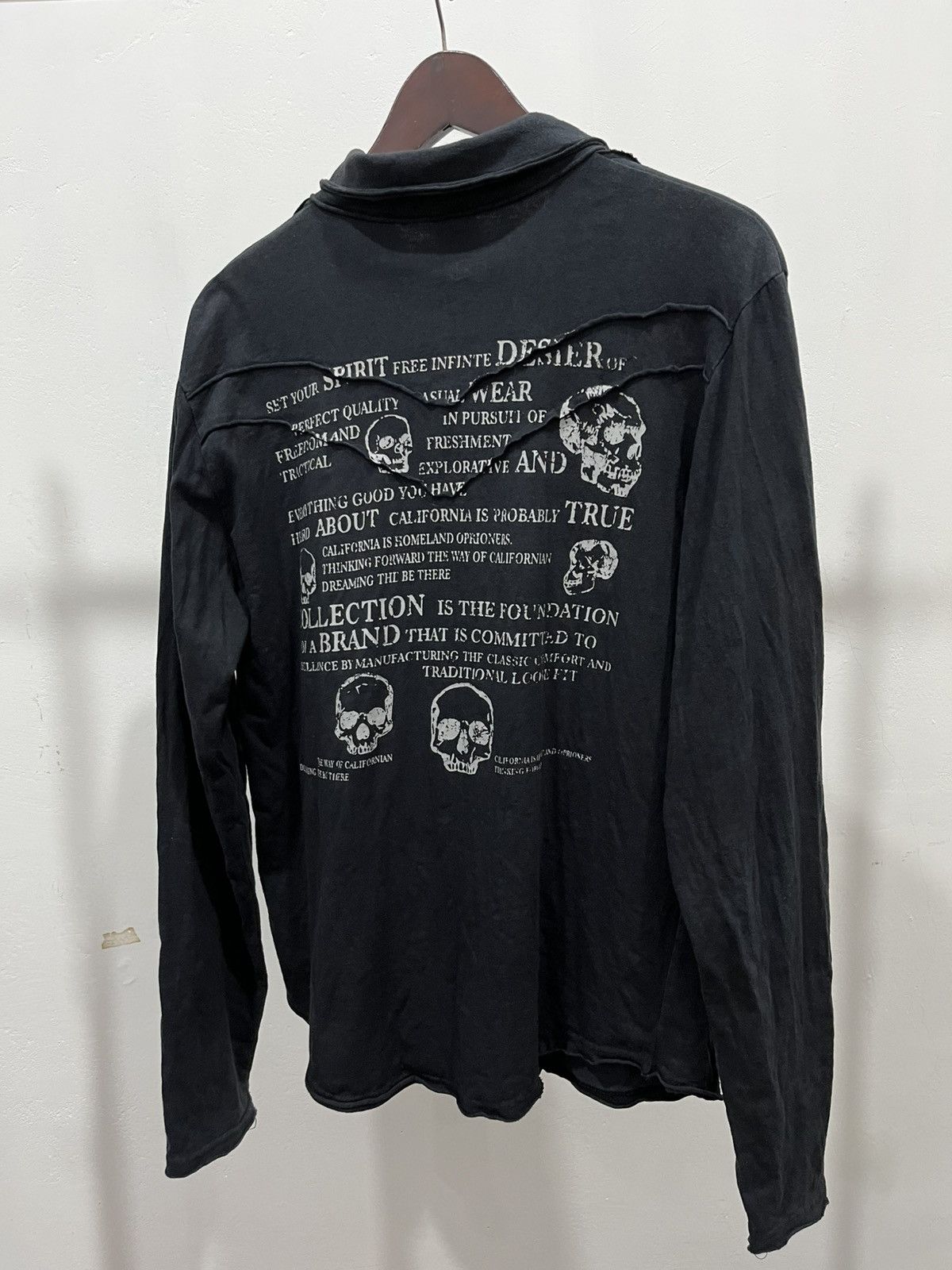 Yohji Yamamoto Vkei poem shirt vampire shirt Size US M / EU 48-50 / 2 - 2 Thumbnail