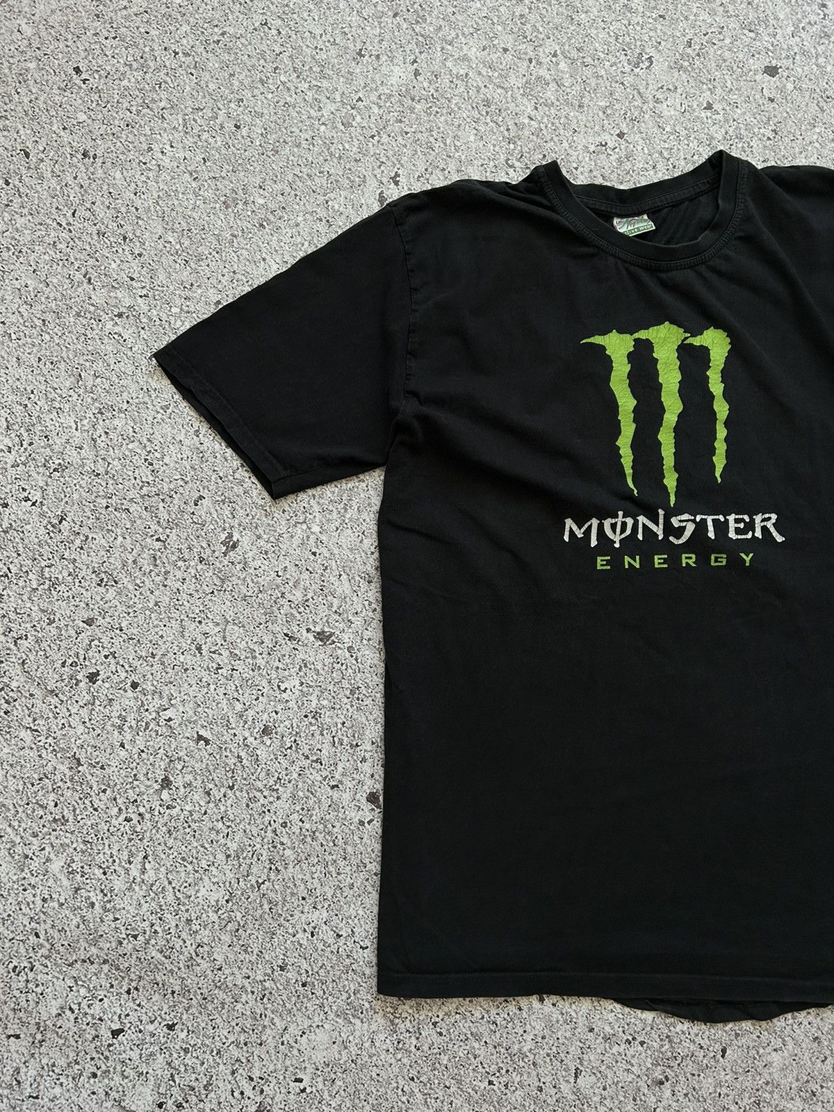 Vintage Vintage 90’s Monster Energy Rare Retro T-Shirt Size US XXL / EU 58 / 5 - 2 Thumbnail
