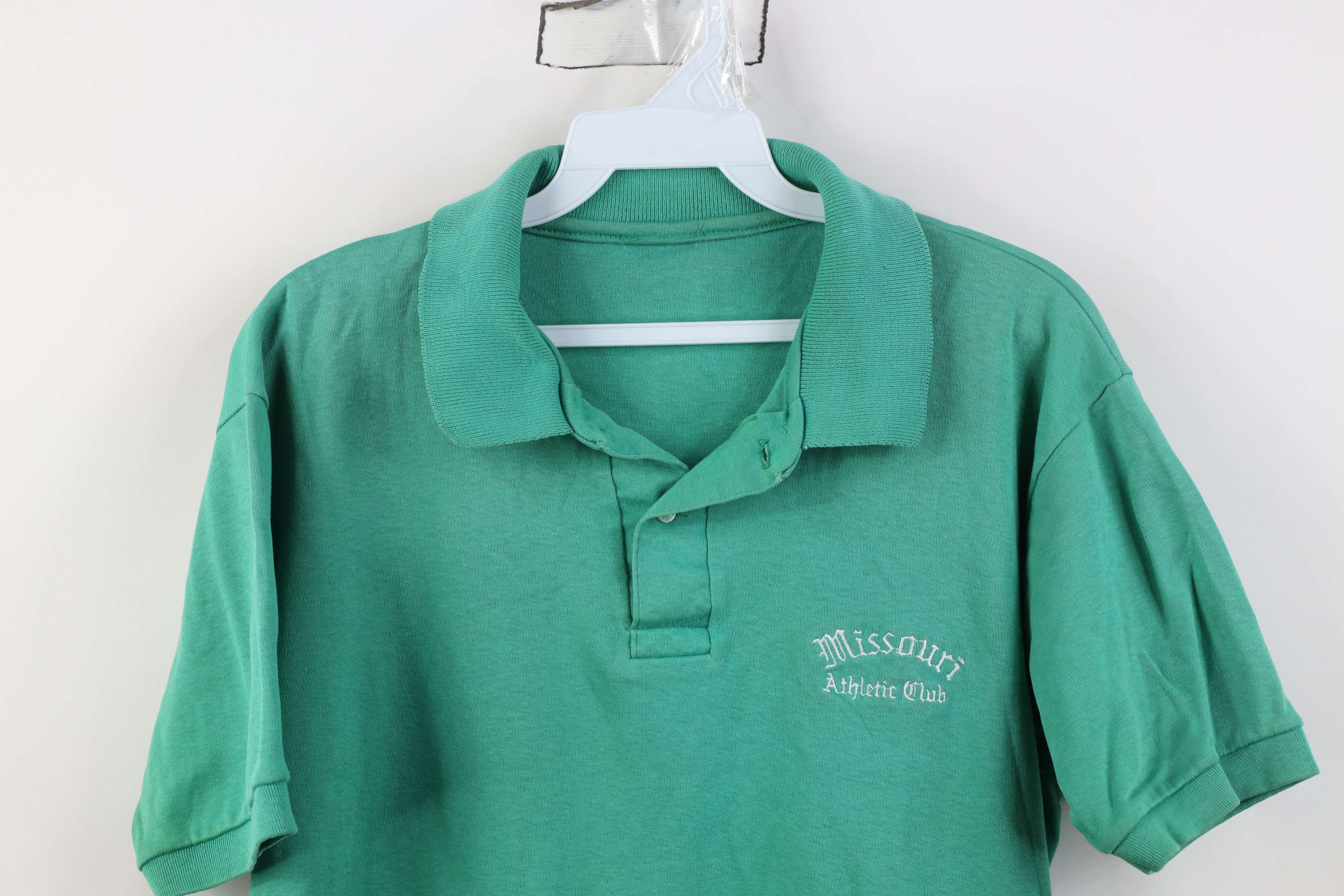 Vintage Vintage 70s Missouri Athletic Club Collared Polo Shirt USA Size US S / EU 44-46 / 1 - 2 Thumbnail