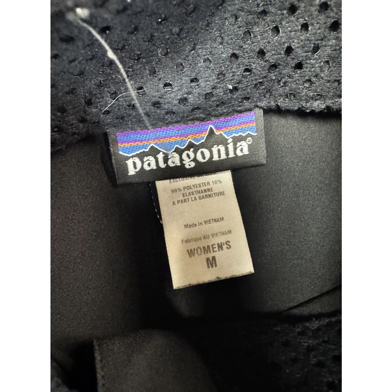 Patagonia VINTAGE Patagonia Women's Traverse Black Full Zip Activewear Jacket M Black Reflective Pockets Running Cycling Gym 90s Mens Women Boys Girls Size M / US 6-8 / IT 42-44 - 2 Thumbnail