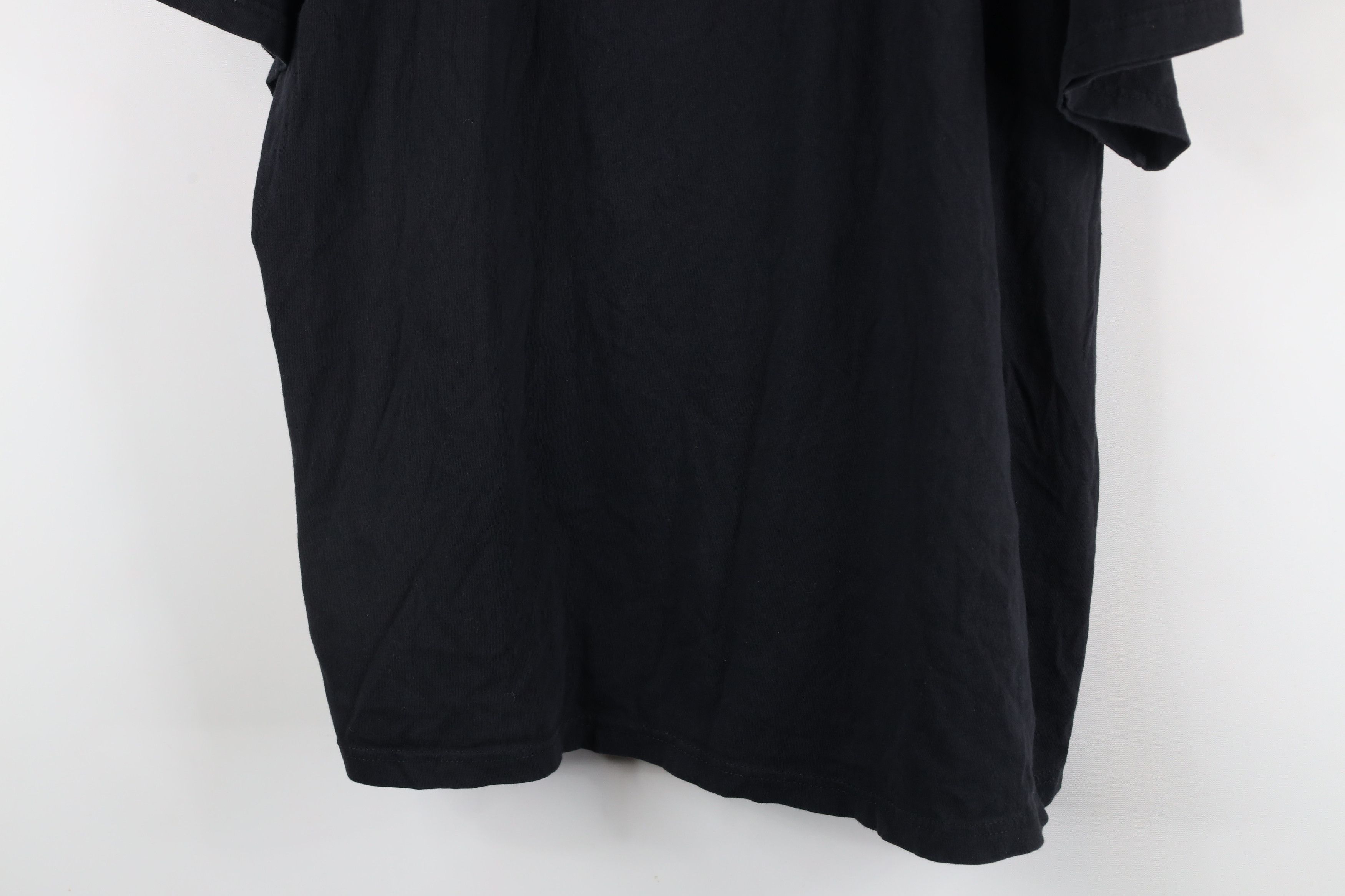Vintage Vintage 90s Streetwear Short Sleeve T-Shirt Black Cotton Size US XL / EU 56 / 4 - 3 Thumbnail