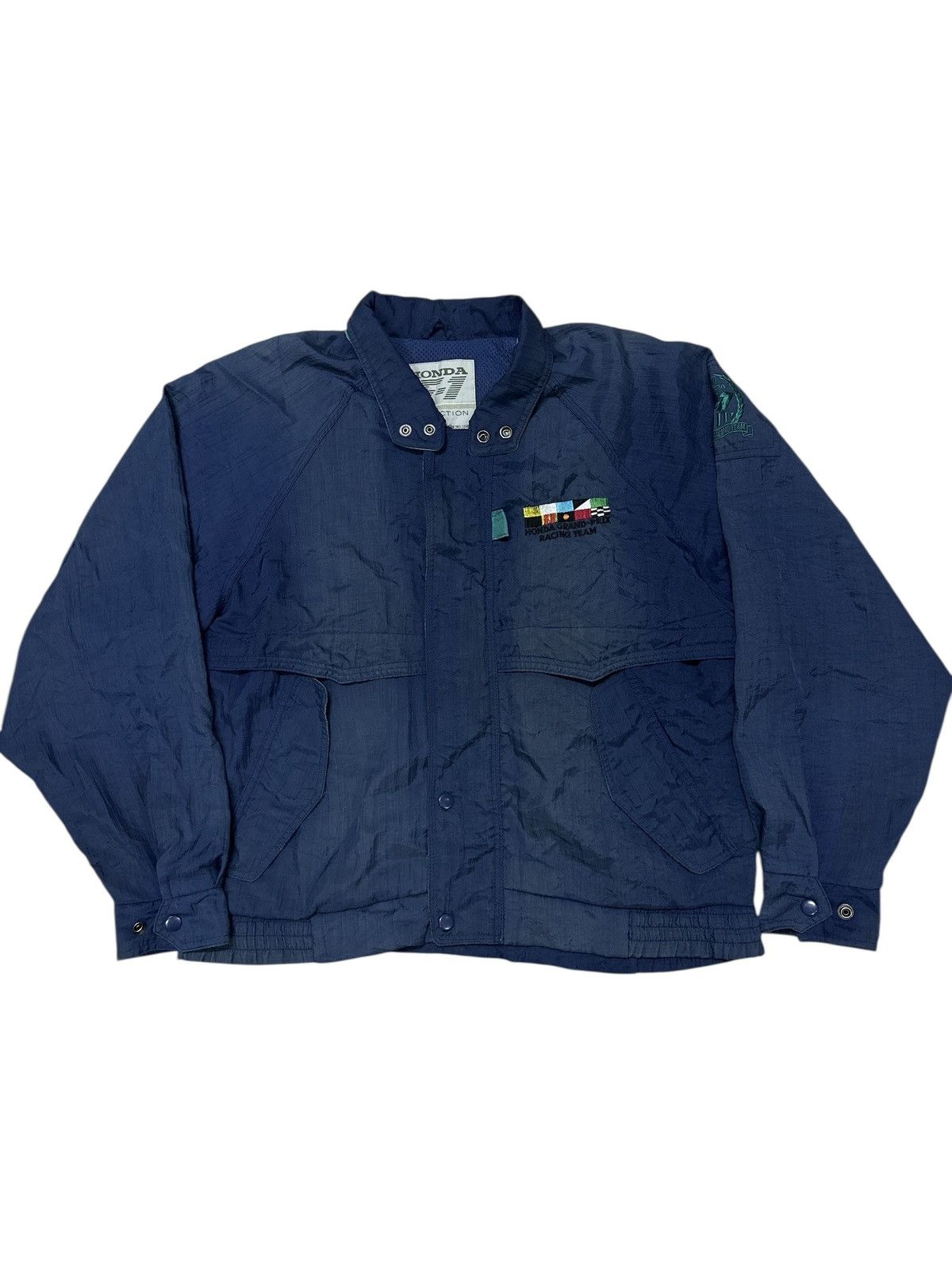 Vintage Honda F1 Grand Prix Sweater Faded Colour . Size US M / EU 48-50 / 2 - 1 Thumbnail