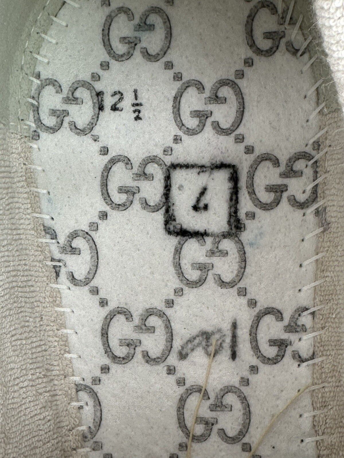 Gucci Size-UK-12,5/EU-46,5/US-13,5 New Gucci Rhyton Men's Sneakers Size US 13 / EU 46 - 11 Thumbnail