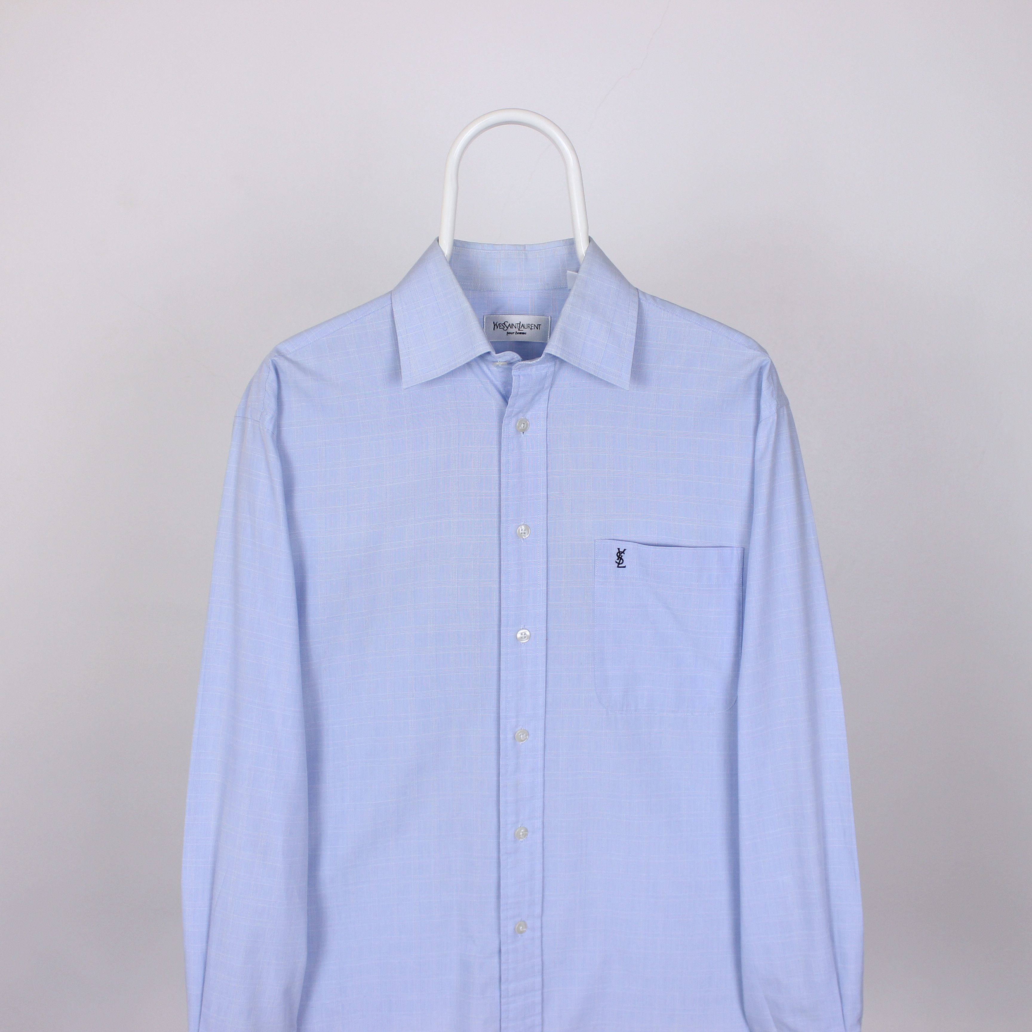 Yves Saint Laurent Yves Saint Laurent YSL shirt men button ups M Size US M / EU 48-50 / 2 - 2 Thumbnail
