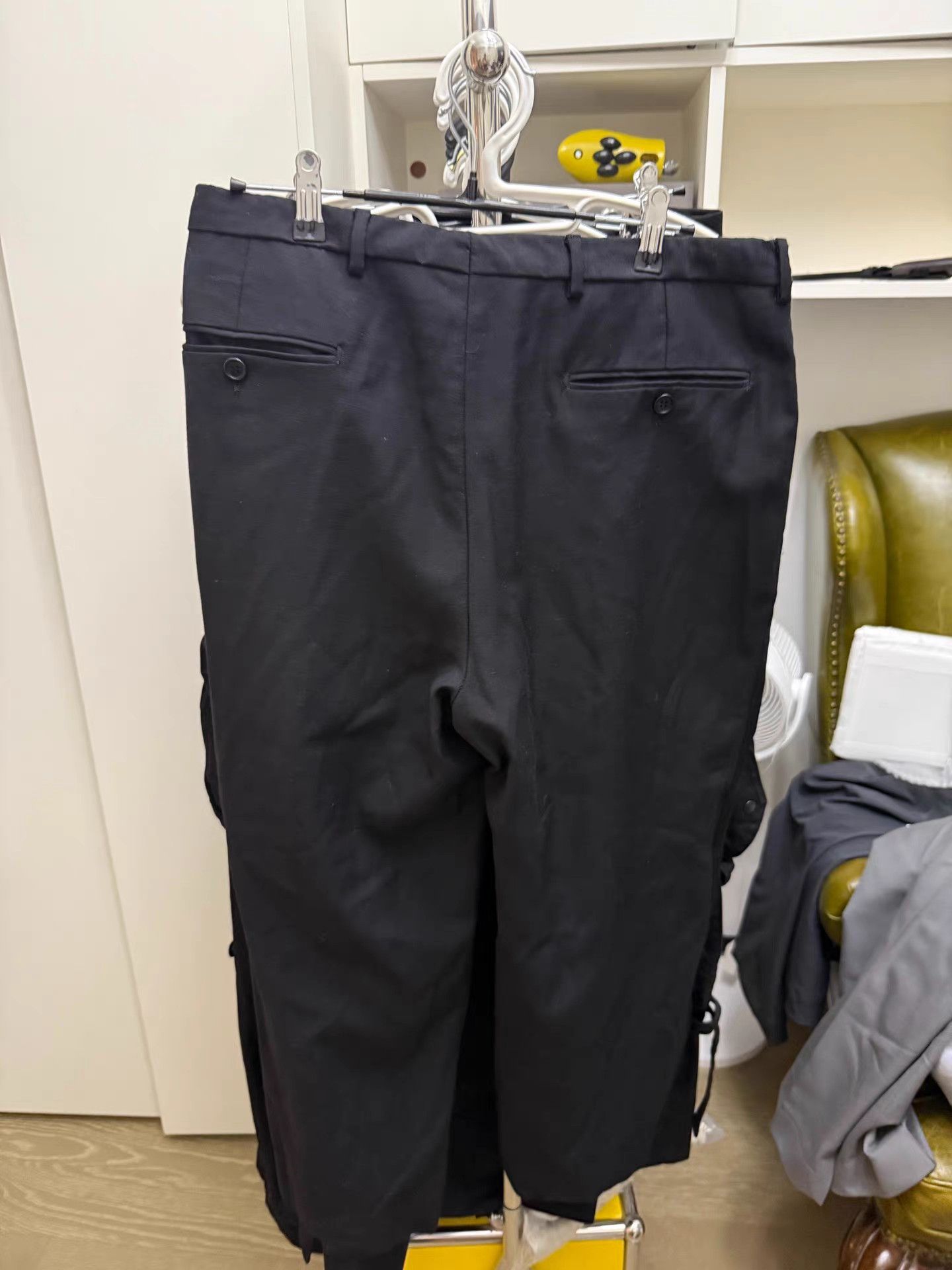 Cerruti 1881 CERRUTI 1881 Nine-minute Wool Wide-leg Pants K27 Size US 32 / EU 48 - 2 Thumbnail