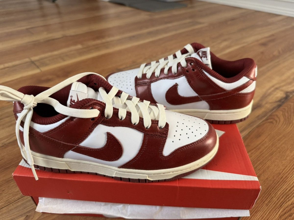 Nike Nike Wmns Dunk Low Premium “Team Red” Size US 6.5 / IT 36.5 - 2 Thumbnail