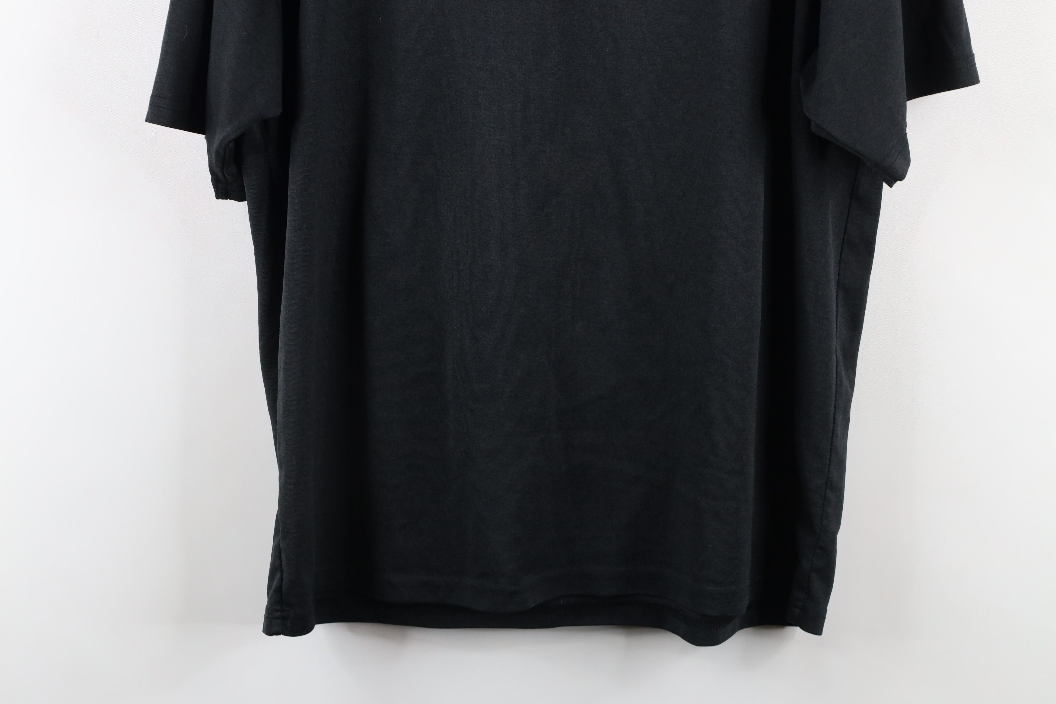 Nike × Vintage Vintage Nike Travis Scott Mini Swoosh Knit T-Shirt Black Size US M / EU 48-50 / 2 - 14 Thumbnail