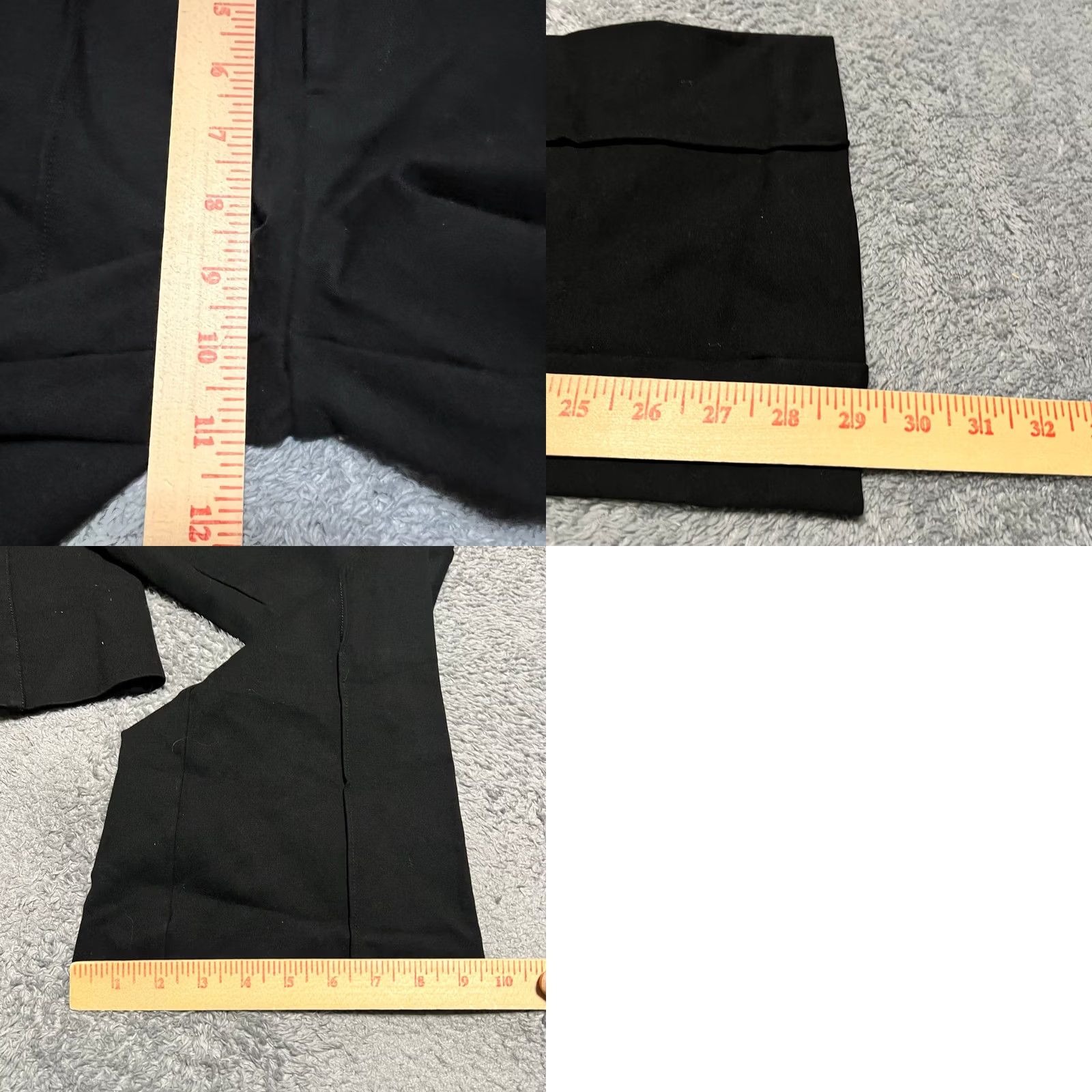 Anthropologie Anthropologie Pants Womens 4 Black 29x29 Mid Rise The Essential Trouser Chino Womens Size 27" / US 4 / IT 40 - 8 Thumbnail