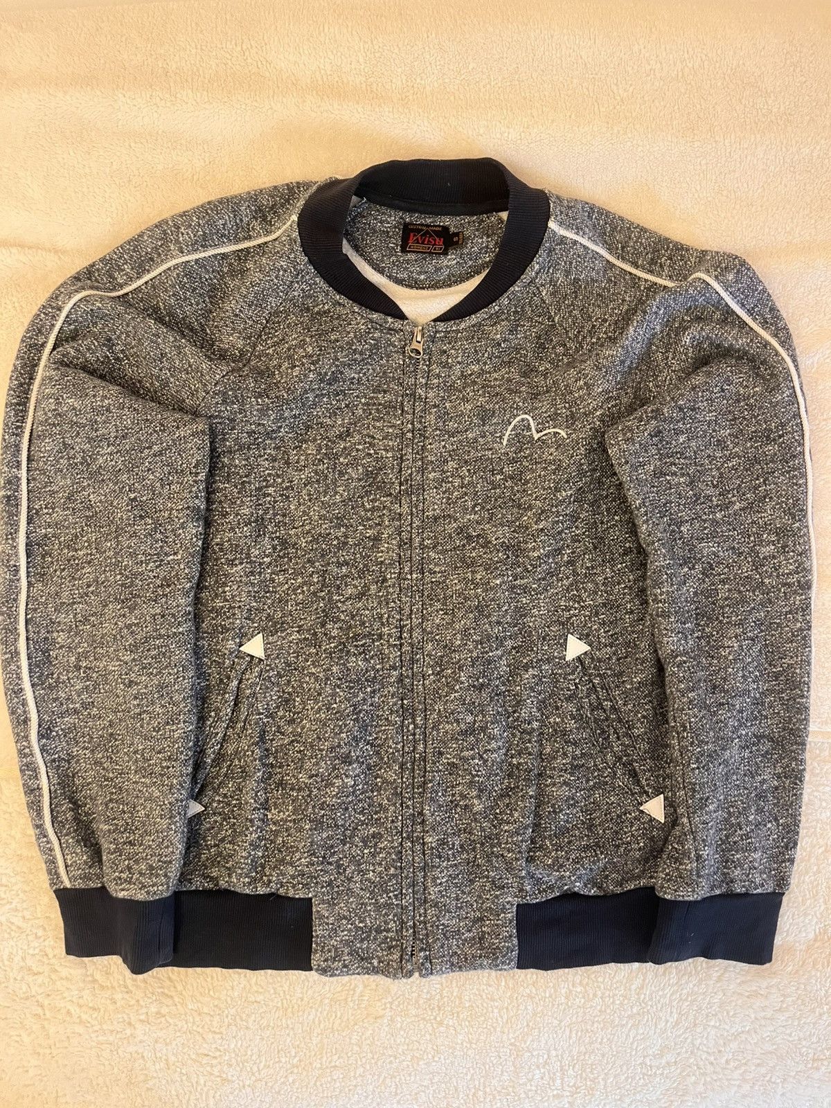 Evisu Rare and Unique Evisu Zip-Up Size S / US 4 / IT 40 - 1 Thumbnail