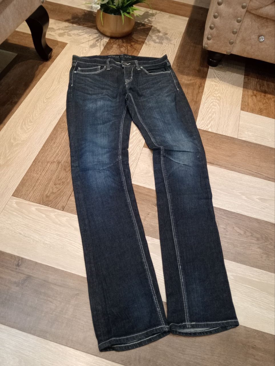 GOSTAR DE FUGA GOSTAR DE FUGA JAPAN BLUE WASHED DENIM PANTS Size US 31 - 3 Thumbnail