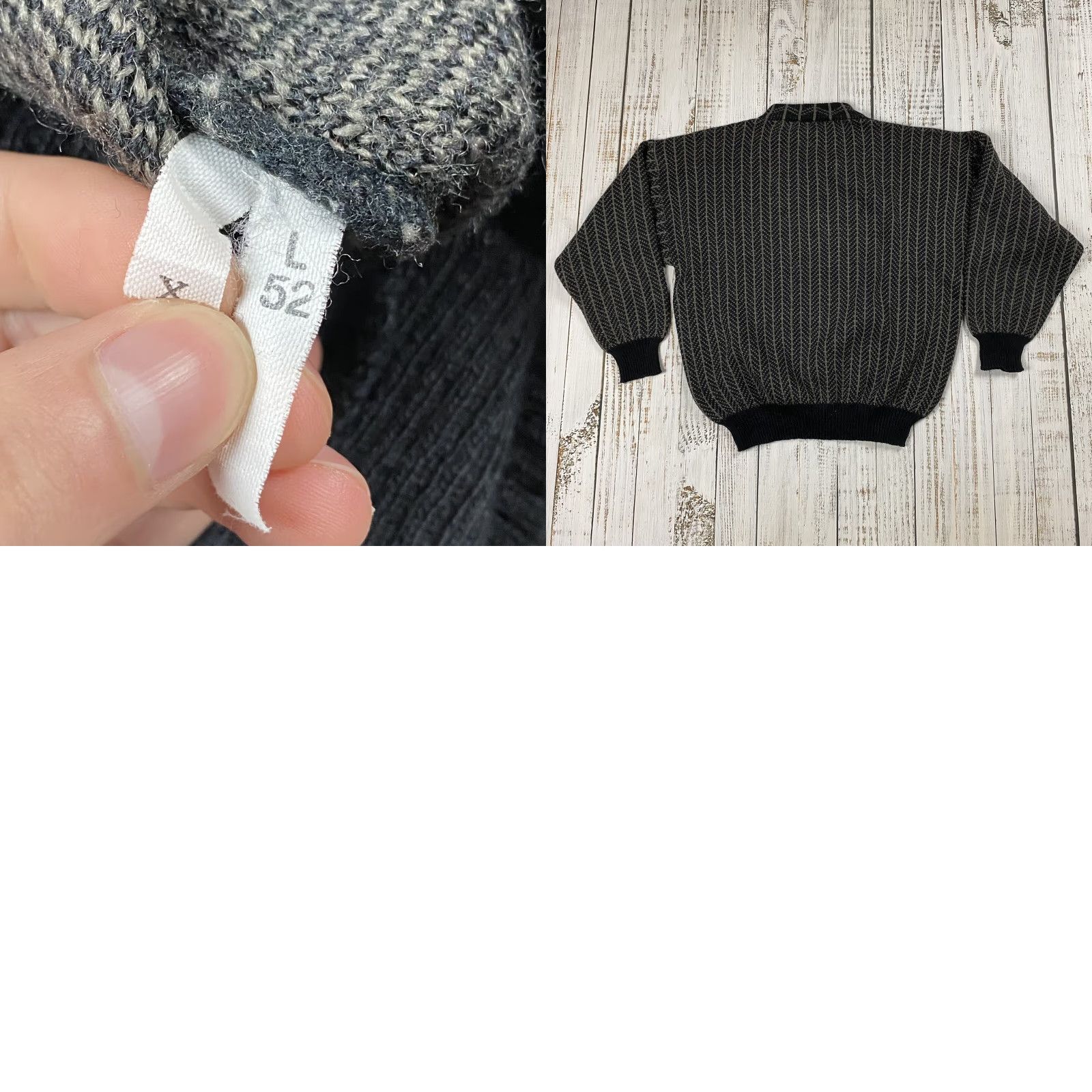 Vintage VINTAGE 80s ALBERTO OTAGO ROWING CLUB SWEATER Crew Neck Casual Black Large Mens Size US L / EU 52-54 / 3 - 8 Thumbnail