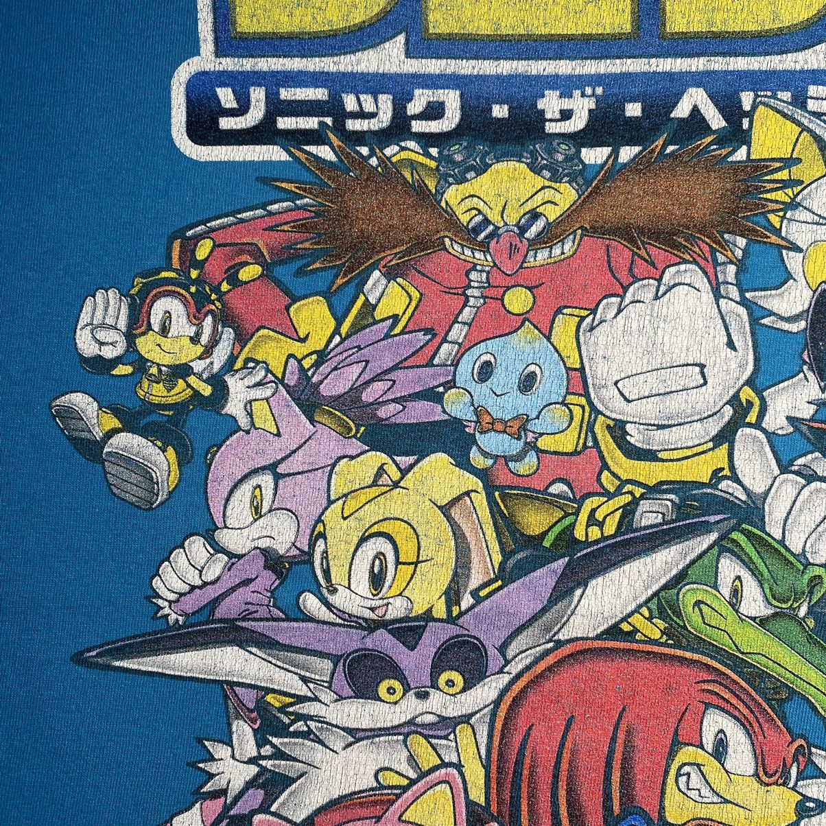 The Game Y2K Sonic The Hedgehog Full Characters Game T Shirt Sega Size US M / EU 48-50 / 2 - 5 Thumbnail