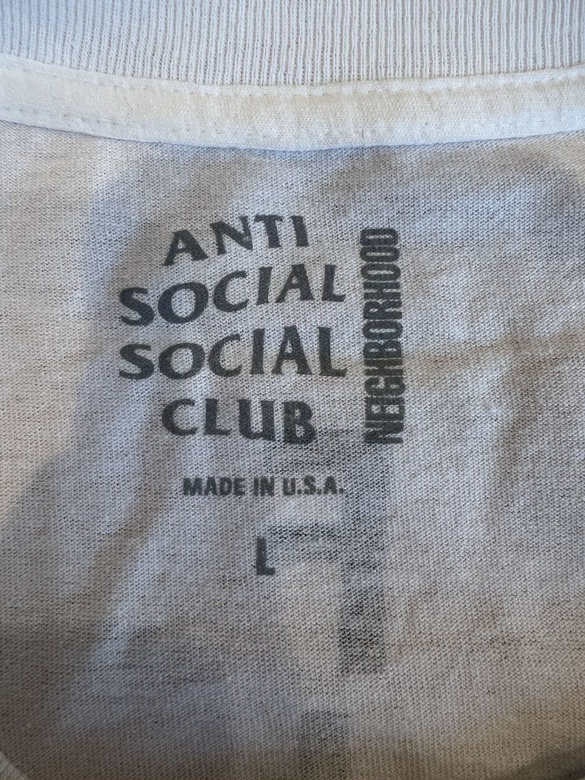 Anti Social Social Club × Neighborhood Anti Social Social Club x Neighborhood Filth Fury T-Shirt 20 Size US L / EU 52-54 / 3 - 4 Thumbnail