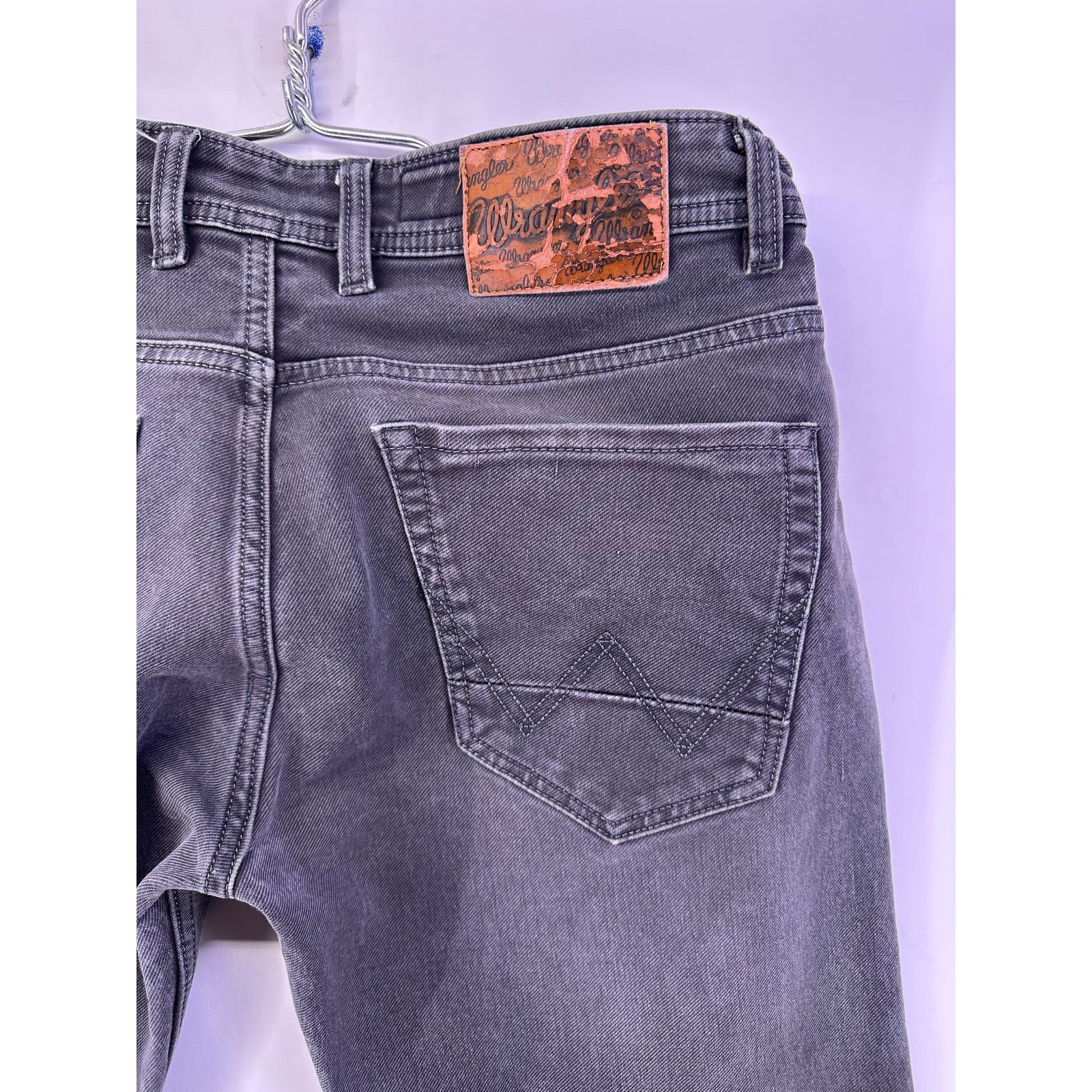 Wrangler Wrangler Gray Western Demin Jeans Size 34 Size US 34 / EU 50 - 12 Thumbnail