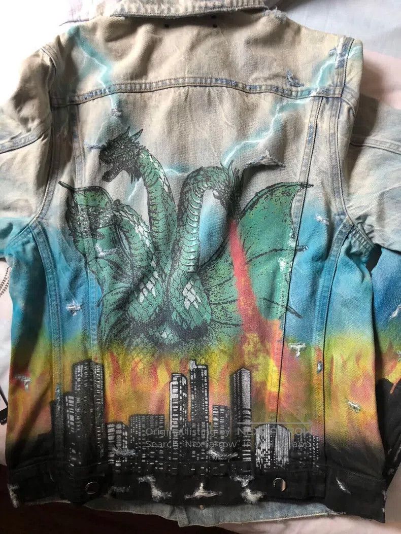 Amiri Amiri Size M Guidola three-headed dragon jacket Size US M / EU 48-50 / 2 - 2 Thumbnail