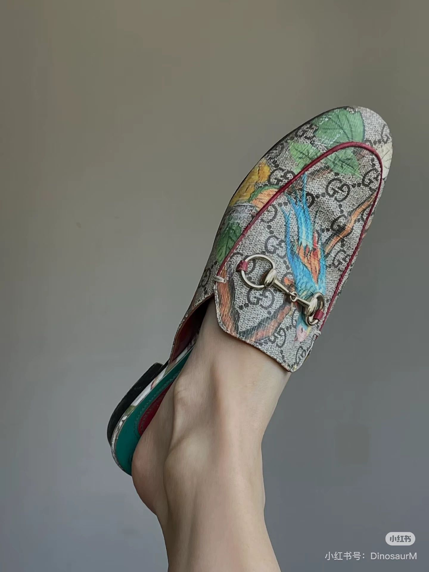 Gucci Gucci Floral Horsebit Slippers 38 9/10 Size US 7 / IT 37 - 2 Thumbnail