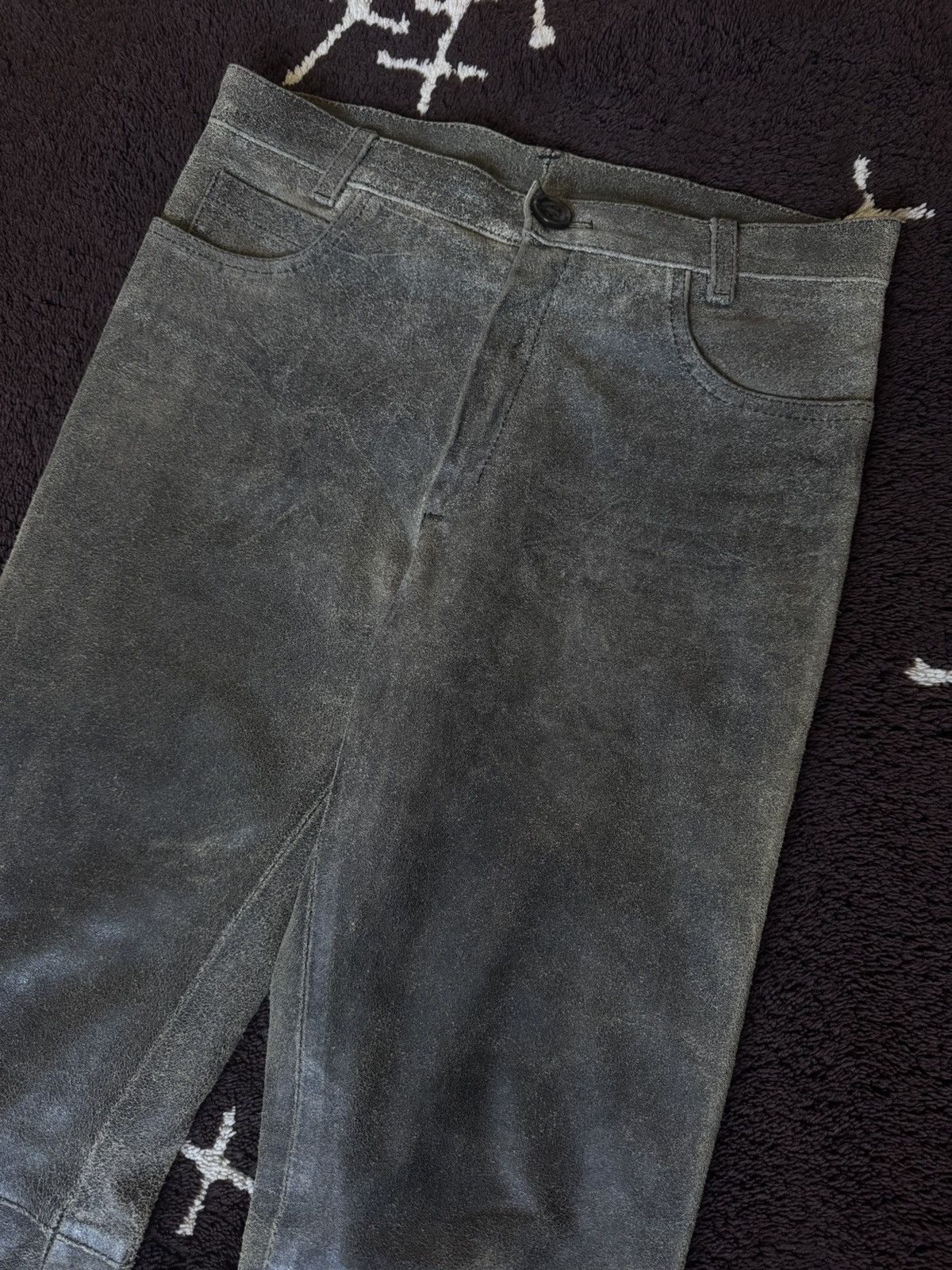 Raf Simons Raf Simons AW2002-2003 Virgina Creeper leather pants Size US L / EU 52-54 / 3 - 3 Thumbnail