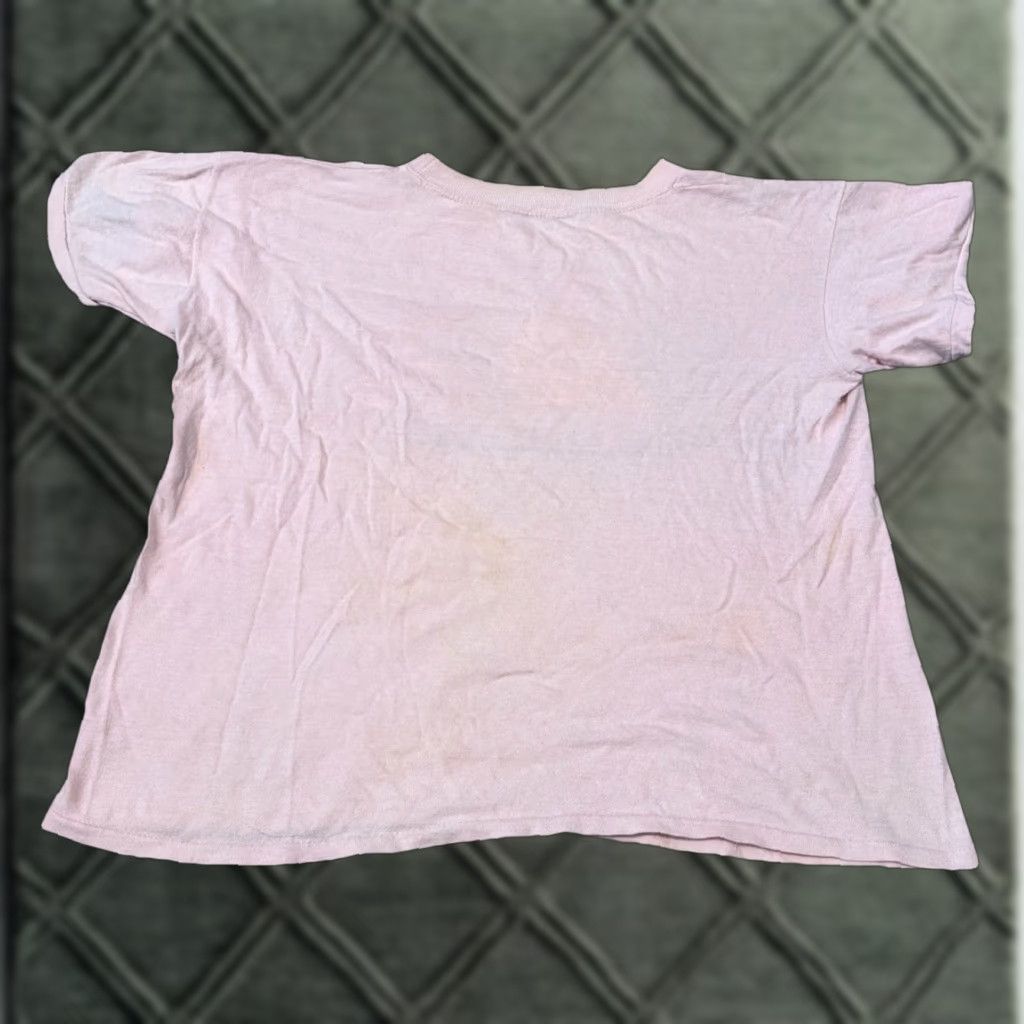 Vintage VINTAGE Fantasy California T-Shirt Cropped Women M Pink San Francisco 70s Stains Size M / US 6-8 / IT 42-44 - 1 Thumbnail