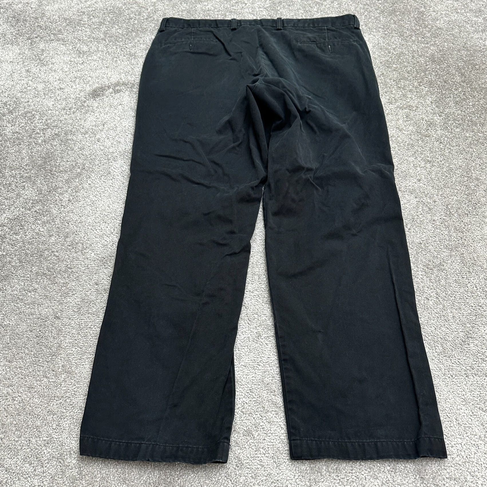 Dockers Dockers Pants Mens 40x32 Black Dress Flat Front Relaxed Straight Classic Mens Size US 40 / EU 56 - 2 Thumbnail