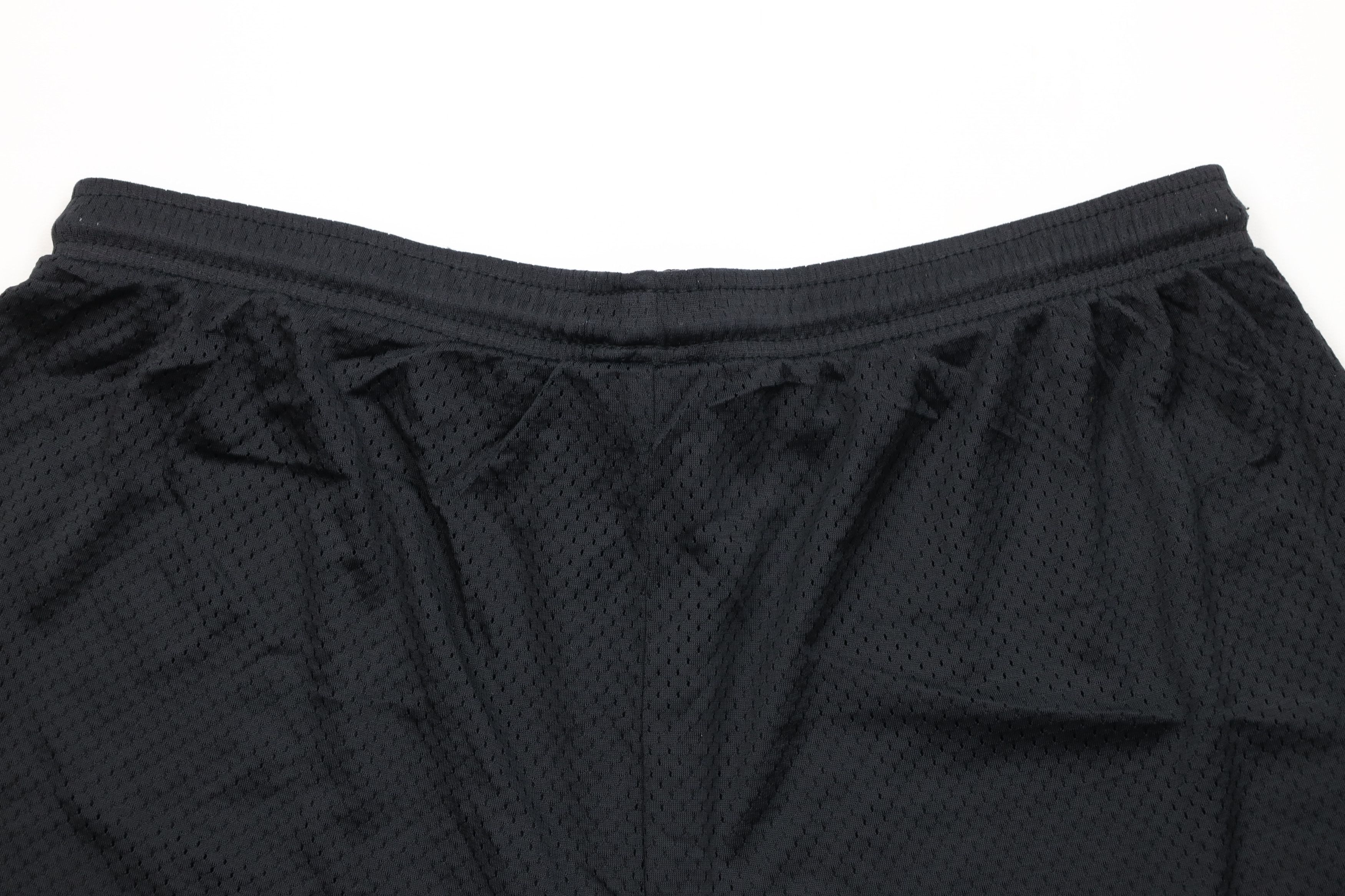 Reebok Vintage 90s Reebok Above Knee Mesh Shorts Black Polyester Size US 34 / EU 50 - 8 Thumbnail