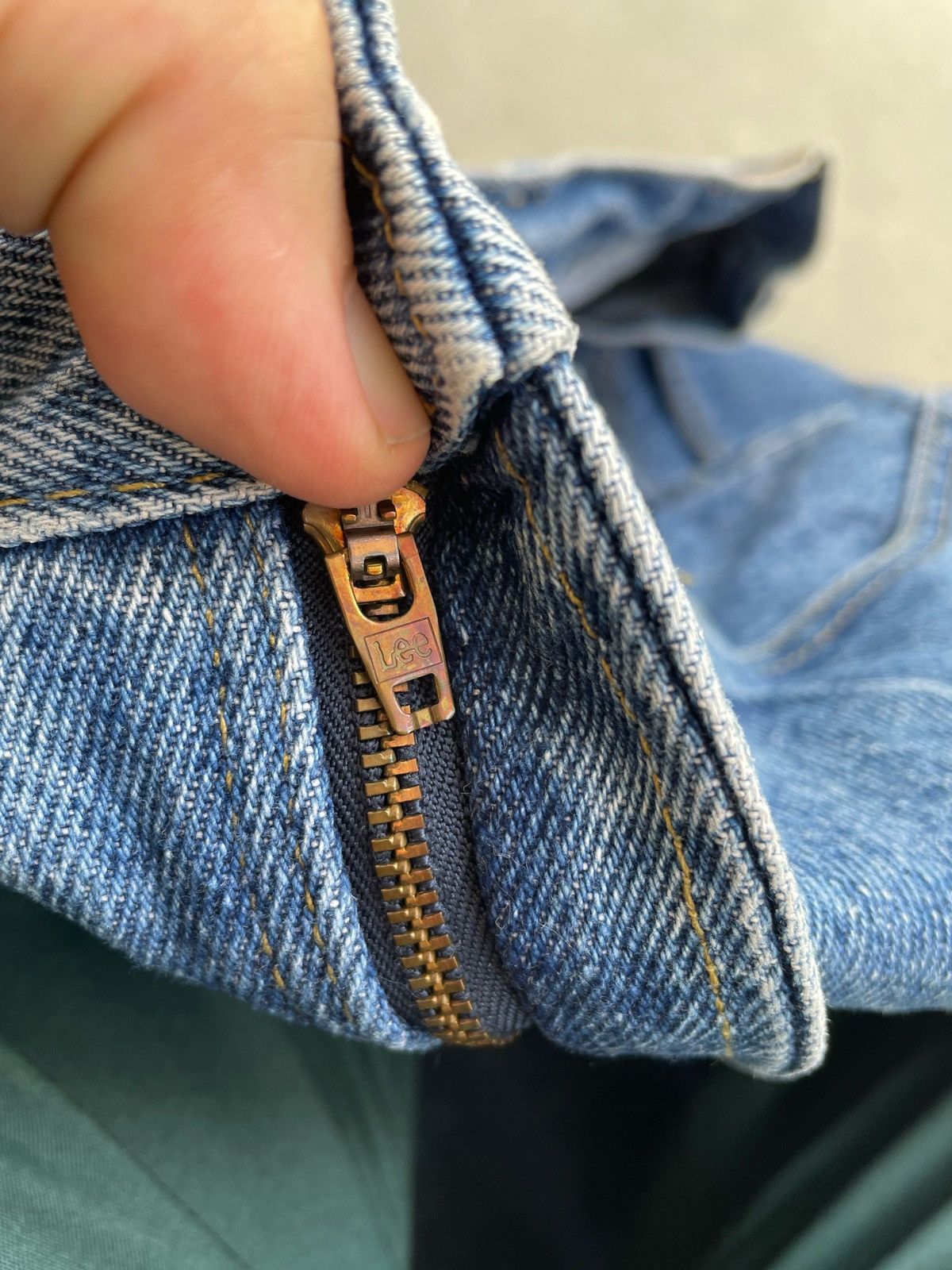 Lee VINTAGE LEE DENIM PANT MADE IN USA Size US 34 / EU 50 - 6 Thumbnail