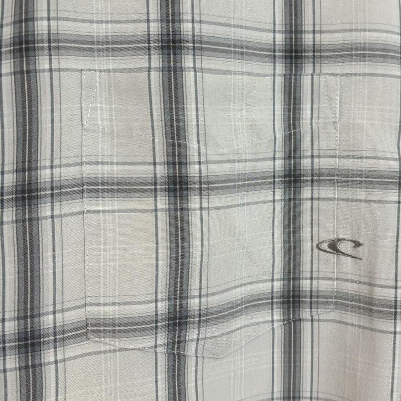 O'Neill × Vintage Vintage O'Neill Plaid Grey Button-Up Shirt Size US L / EU 52-54 / 3 - 2 Thumbnail