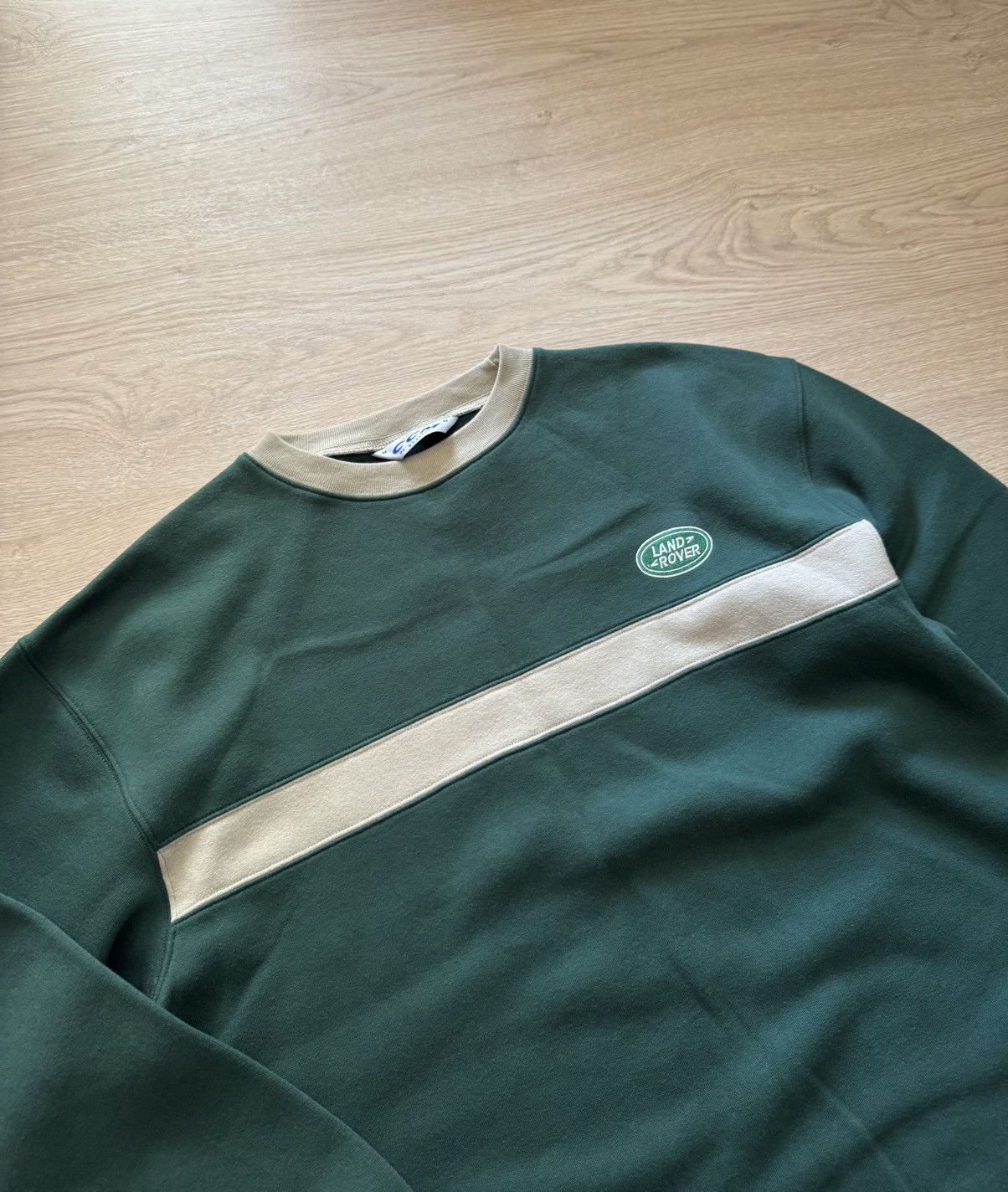 Vintage Vintage 00’s Land Rover Racing Green Long Sleeve Sweatshirt Size US M / EU 48-50 / 2 - 2 Thumbnail