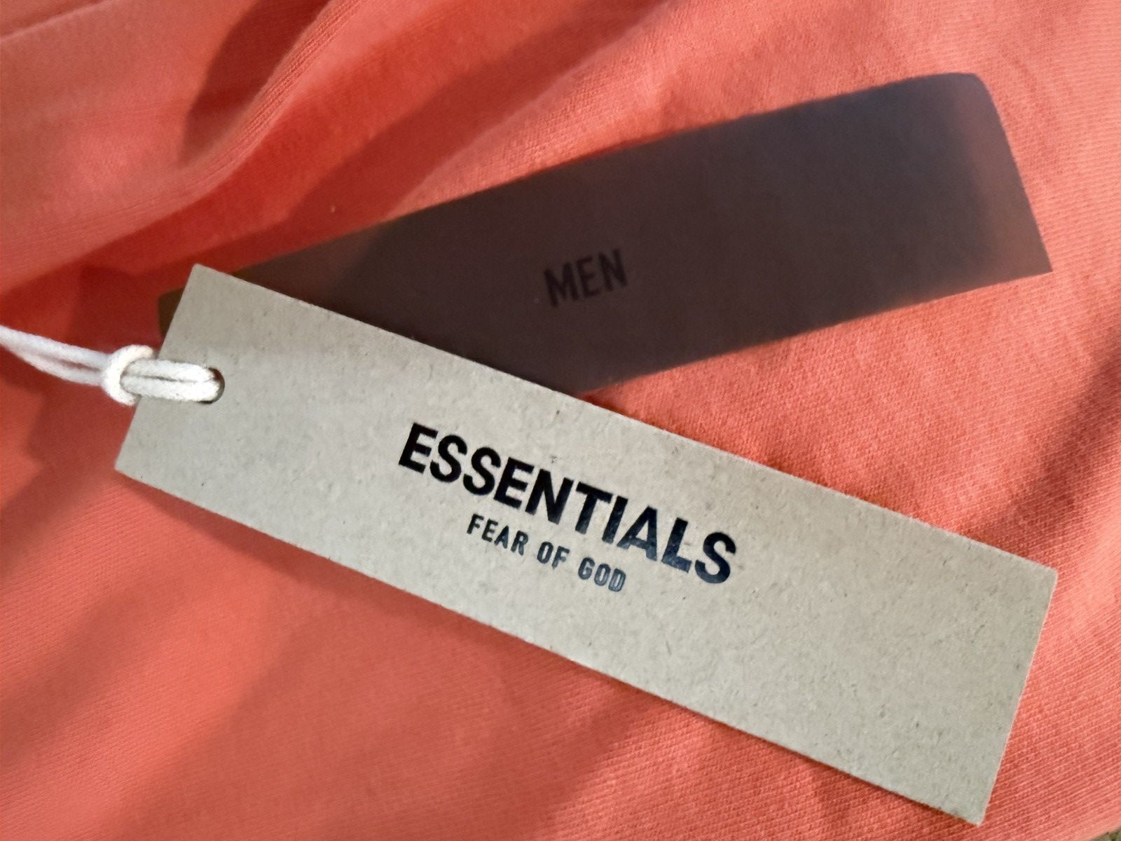 Fear of God Fear Of God Essentials FOG s/s tee tshirt Coral Large NEW! Size US L / EU 52-54 / 3 - 3 Thumbnail