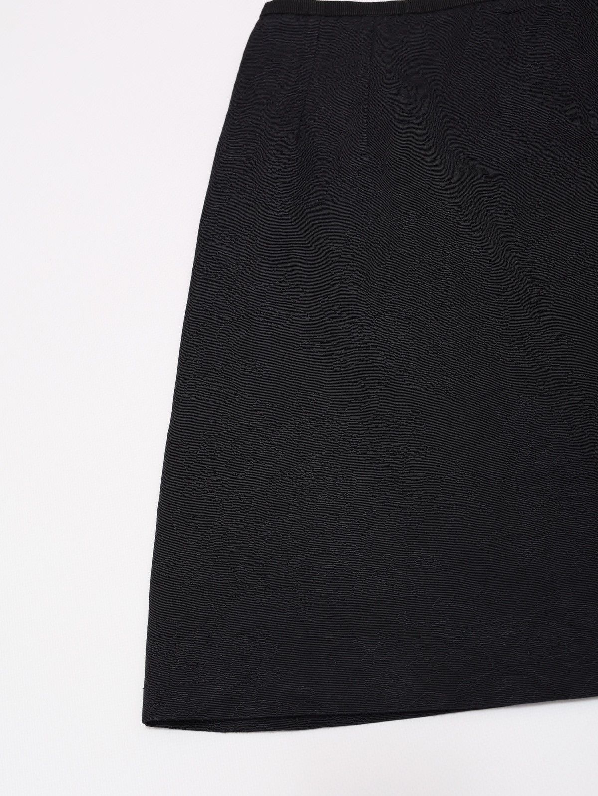 Dolce & Gabbana Dolce Gabbana Vintage Black Mini Skirt Pattern Cotton Viscos Size 26" / US 2 / IT 38 - 7 Thumbnail