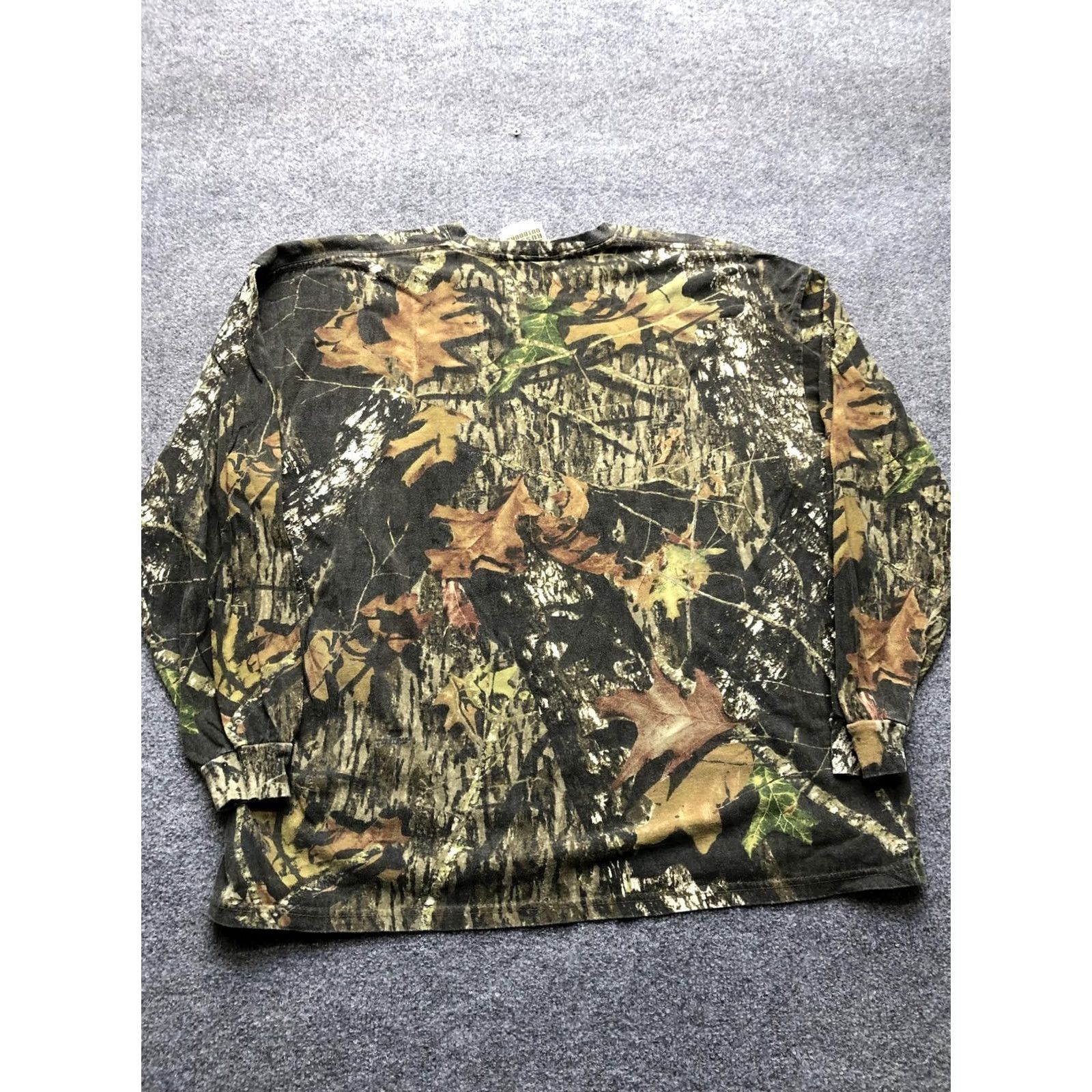 Vintage Russell Outdoors Hunting Shirt Mens 2XL Long Sleeve Brown Camo Crewneck Tee Size US XXL / EU 58 / 5 - 5 Thumbnail