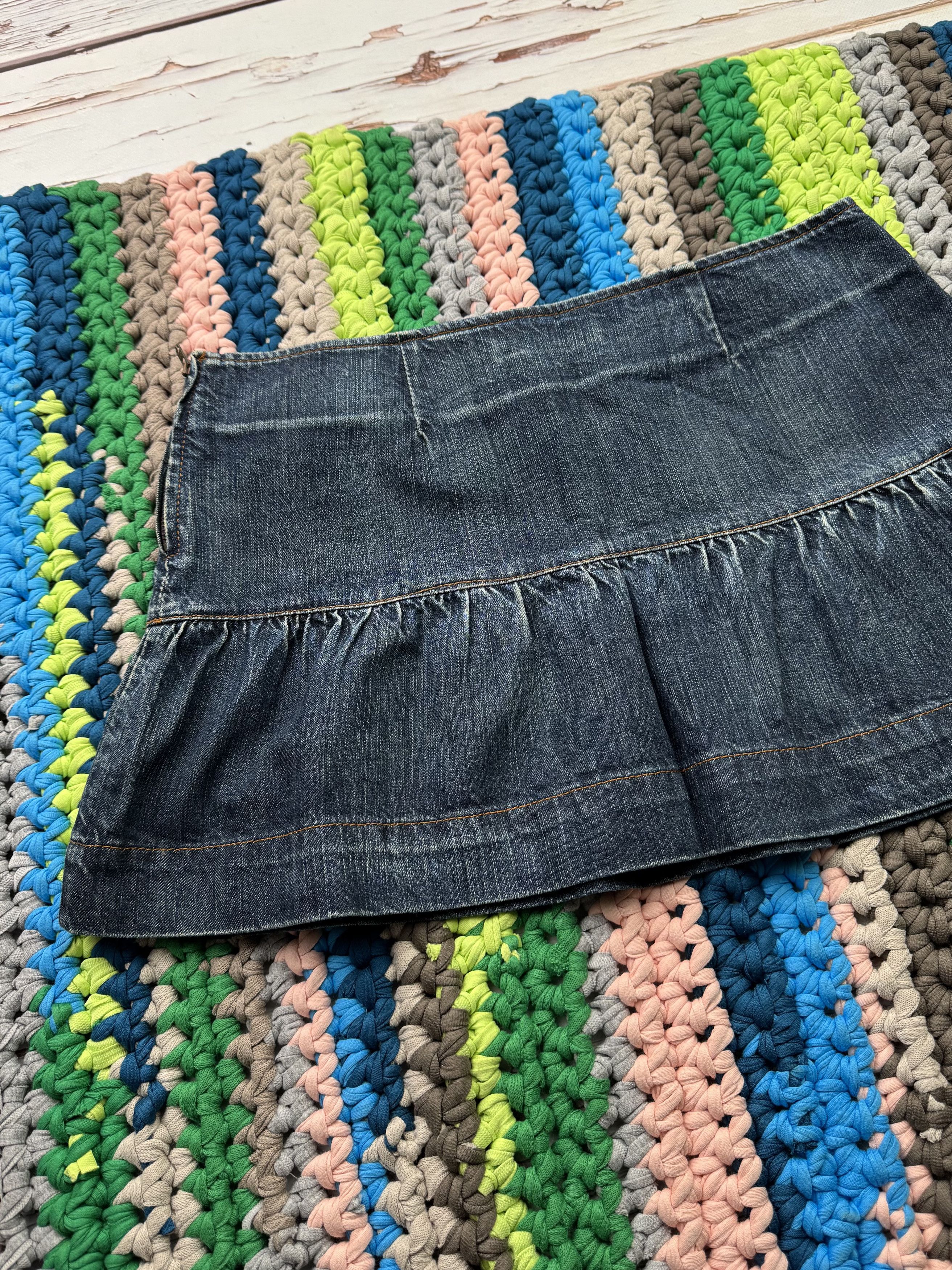 Miss Sixty Killah Vintage Flare Mini Skirt (V149)(ET1) Size 28" / US 6 / IT 42 - 11 Thumbnail