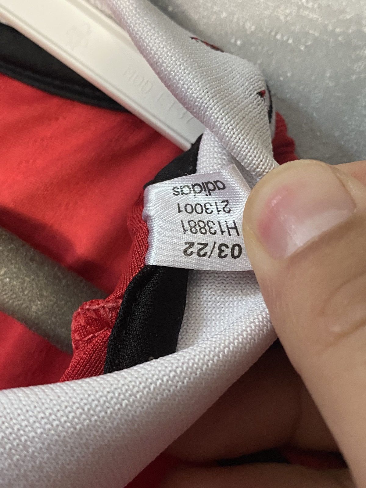 Adidas × Other UK 2021 Manchester United Adidas Soccer Jersey 27 Weghorst Size US M / EU 48-50 / 2 - 3 Thumbnail