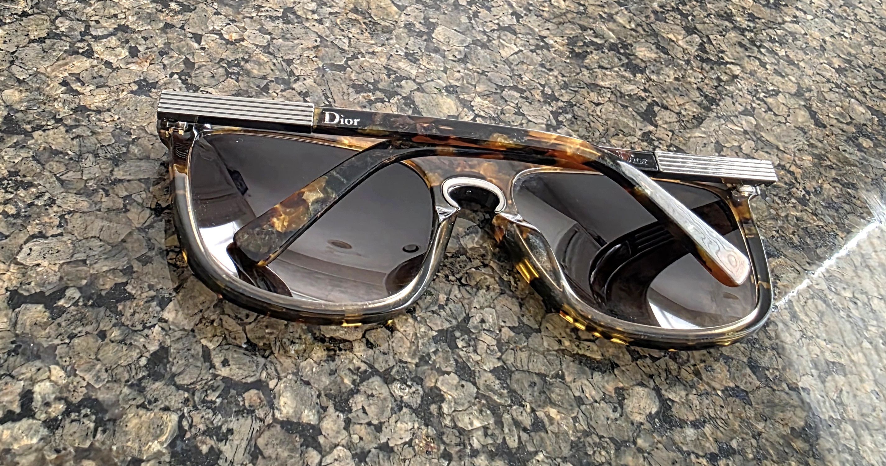Dior Christian Dior Entracte2 Women Sunglasses Tortoise Italy Size ONE SIZE - 7 Thumbnail