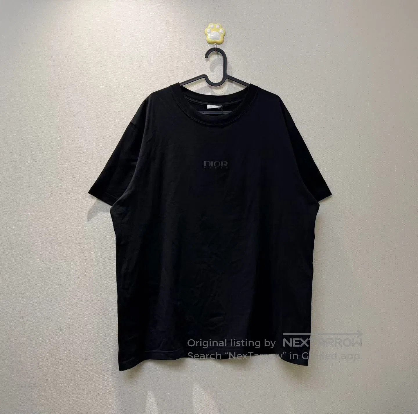 Dior DIOR Black 3M Reflective Logo Short-Sleeve. Size US M / EU 48-50 / 2 - 1 Thumbnail