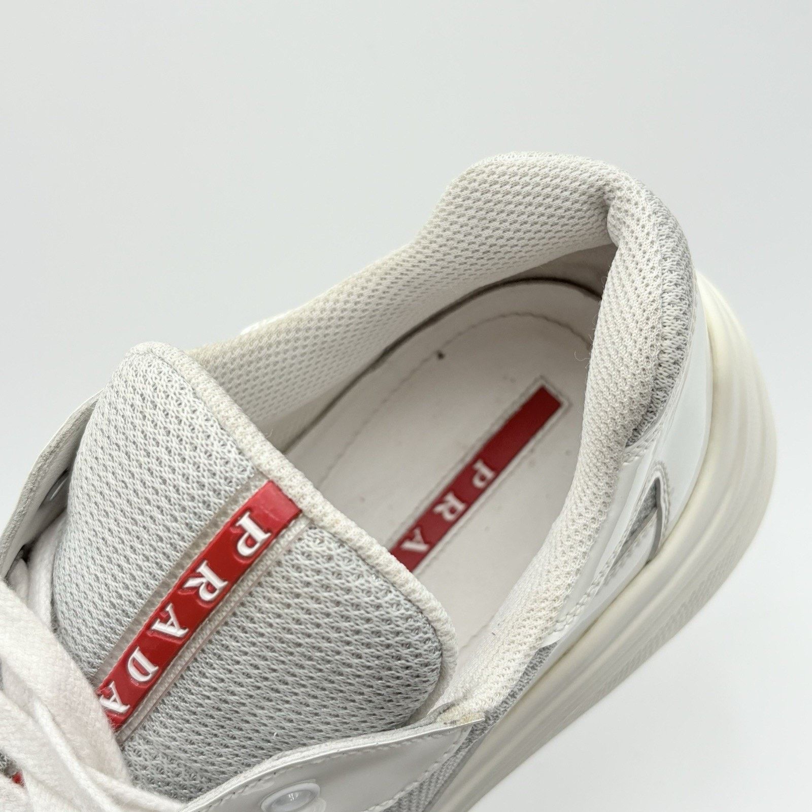 Prada Prada Americas Cup Sport ' White Grey ' | GREAT CONDITION! Size US 9 / EU 42 - 14 Thumbnail