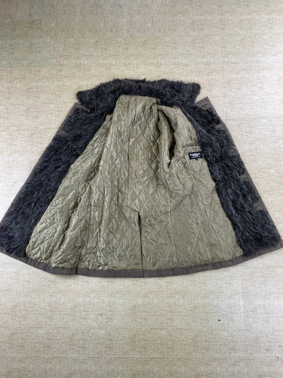 Le Grande Bleu (L.G.B.) × Tornado Mart × Vintage VINTAGE TORNADO MART Japanese Brand Faux Fur Collar Jacket Size US M / EU 48-50 / 2 - 5 Thumbnail