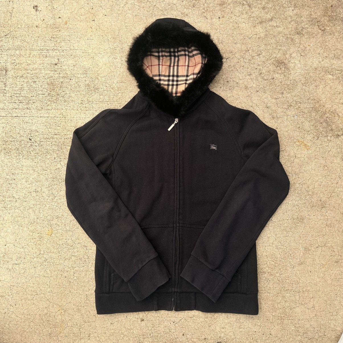 Burberry Burberry Black Label Faux Fur Jacket Size US S / EU 44-46 / 1 - 1 Thumbnail