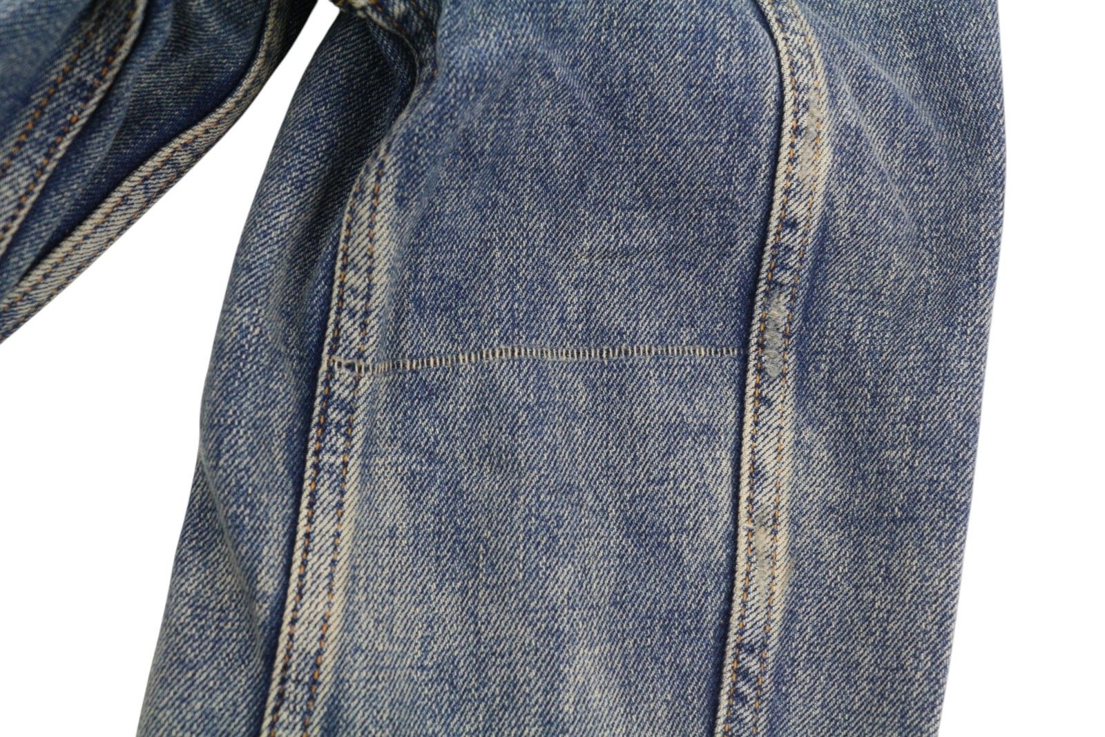 Nudie Jeans M Denim Blue Faded Washed Button-Up Polo Neck Jacket 85884 Size US M / EU 48-50 / 2 - 7 Thumbnail