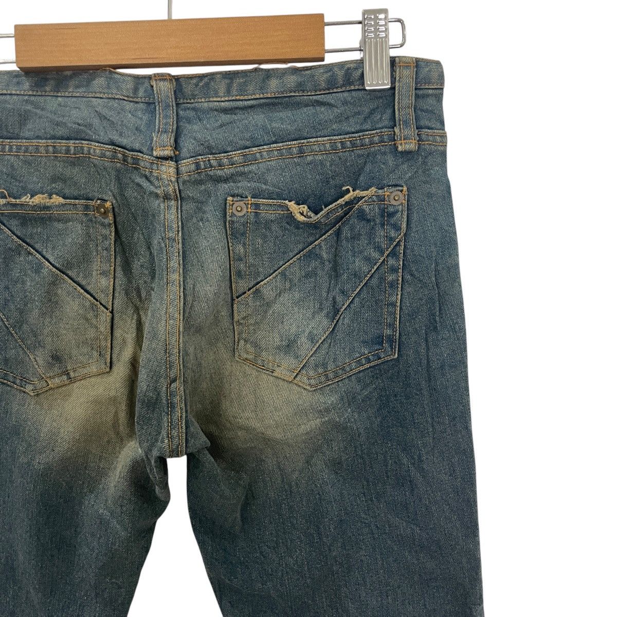 Japanese Brand Vintage Edge On All Denim Jeans Size 30" / US 8 / IT 44 - 12 Thumbnail