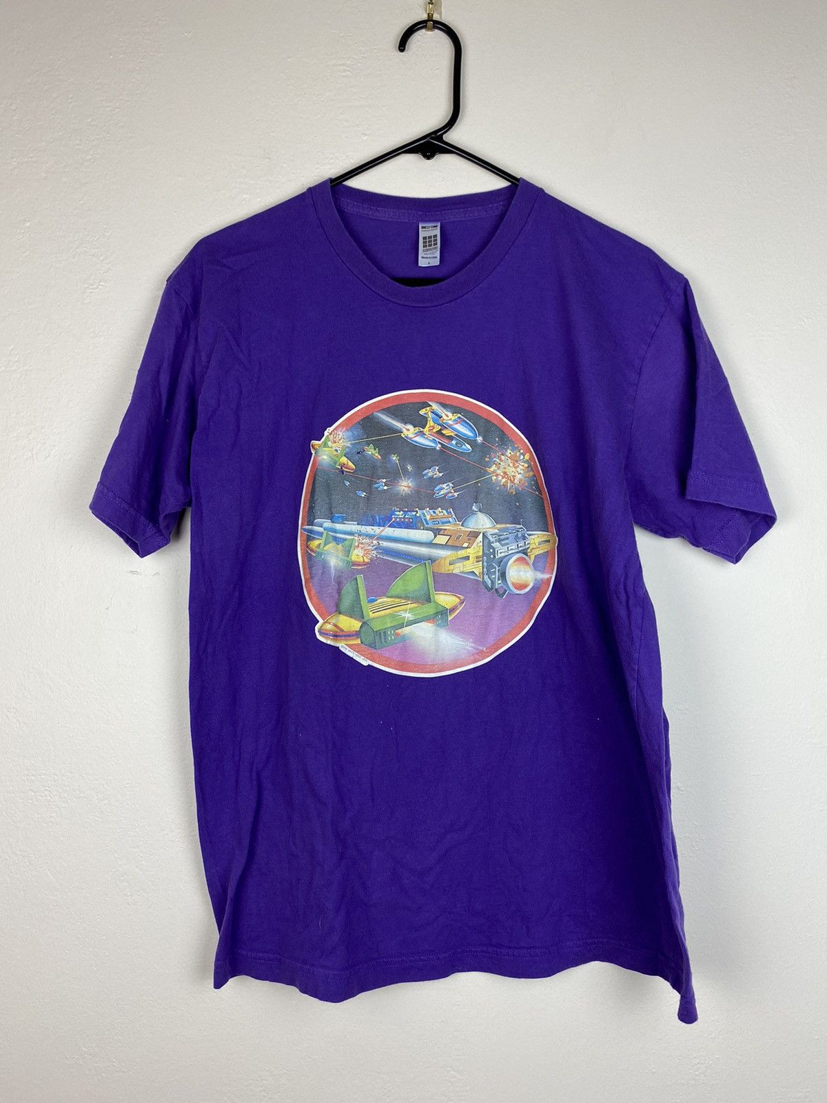 Vintage The Rats Hole 1979 Purple T shirt Tee Size US L / EU 52-54 / 3 - 1 Thumbnail