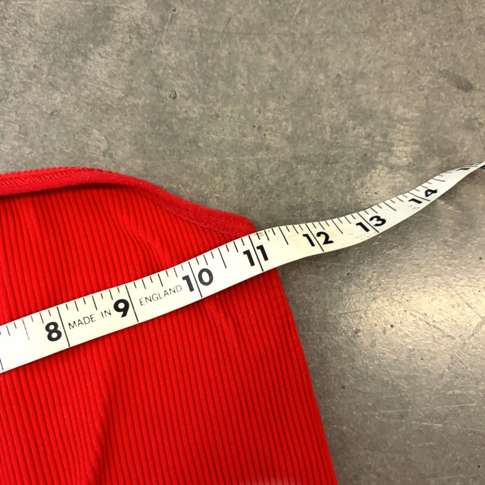 Vintage VINTAGE Free People Movement Ribbed One Shoulder Workout Tank Top Red XS/S Womens Tank Size XS / US 0-2 / IT 36-38 - 4 Thumbnail