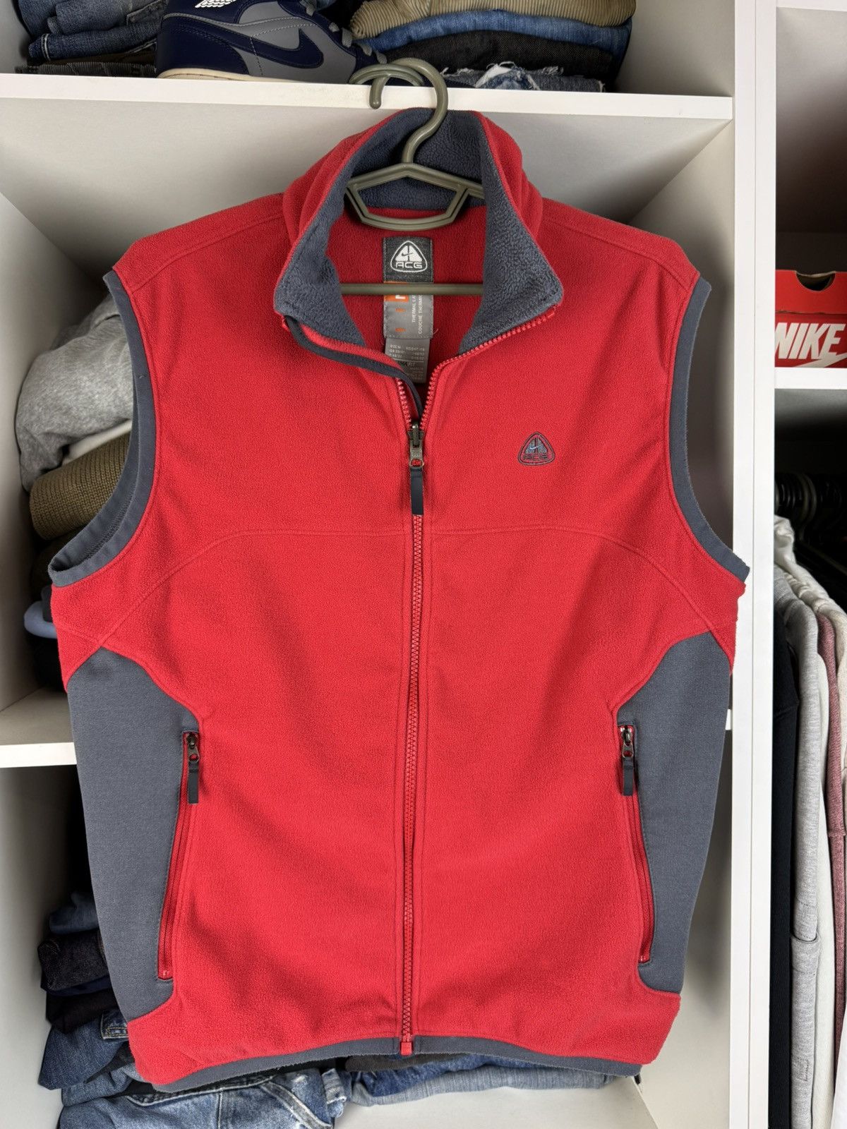 Nike ACG Vintage Nike ACG Fleece Vest Size US M / EU 48-50 / 2 - 1 Thumbnail