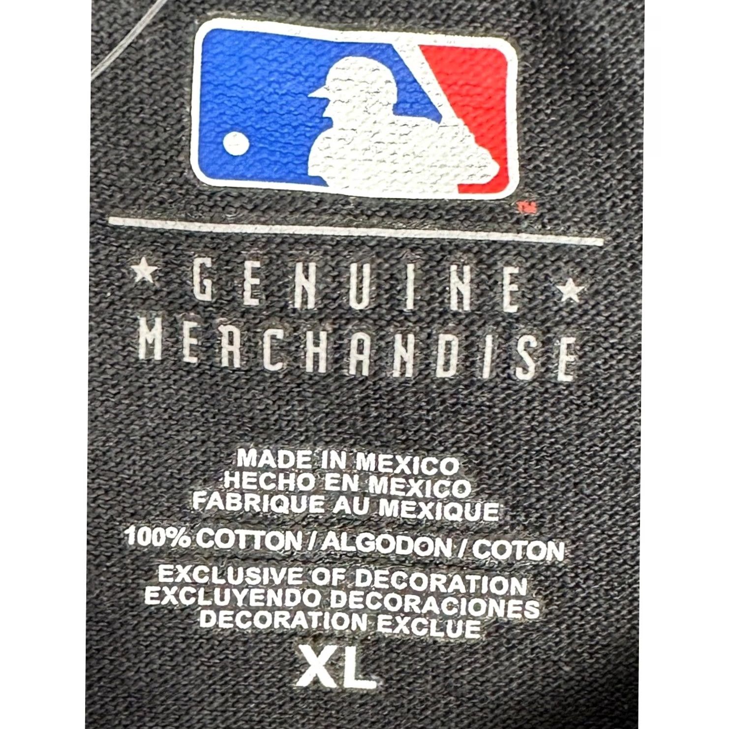 Vintage VINTAGE New York Mets T-Shirt Mens XL Black Blue Ringer Tee Logo Genuine Merchandise Size US XL / EU 56 / 4 - 4 Thumbnail