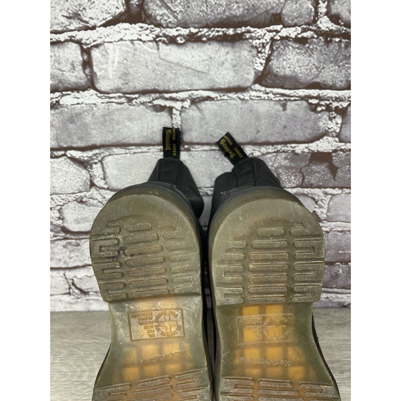 Dr. Martens Dr Doc Marten’s Pascal Black Leather Lace Up Combat Boots Wo Size US 7 / IT 37 - 8 Thumbnail