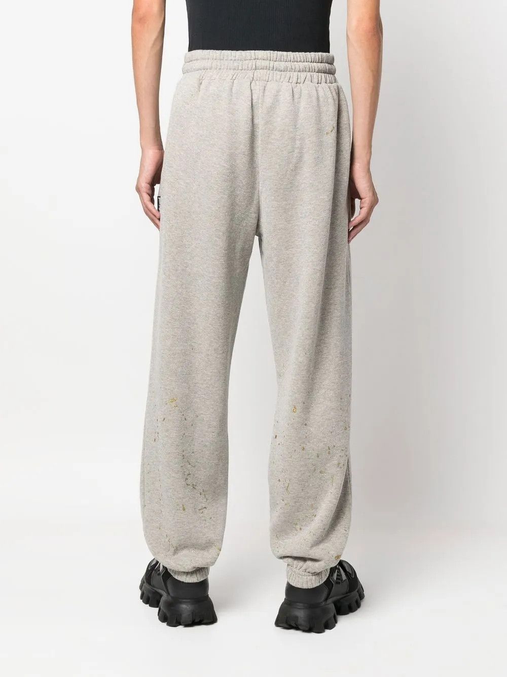 Palm Angels o1gr1nt0325 PXP Painted Classic Sweatpant in Light Grey Size US 32 / EU 48 - 4 Thumbnail