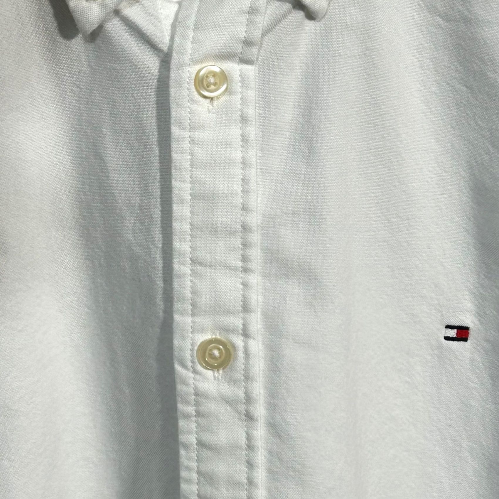 Tommy Hilfiger Tommy Hilfiger Shirt Oxford Button-Down Long Sleeve Size L White Cotton Oxford Shirt Mens Regular Shirt Size US L / EU 52-54 / 3 - 5 Thumbnail