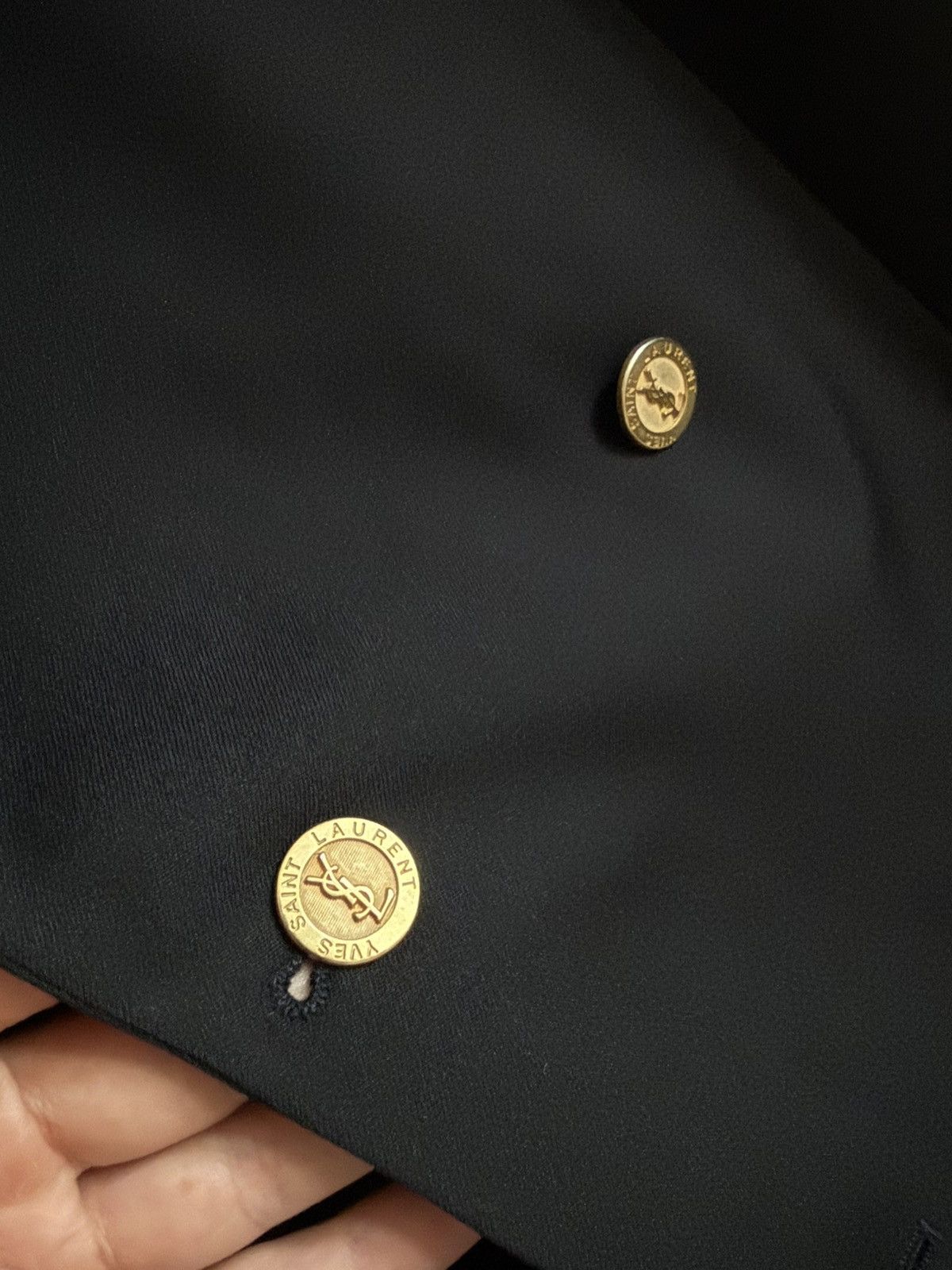 Yves Saint Laurent Yves Saint Laurent pour homme double breasted blazer. Size 52S - 5 Thumbnail